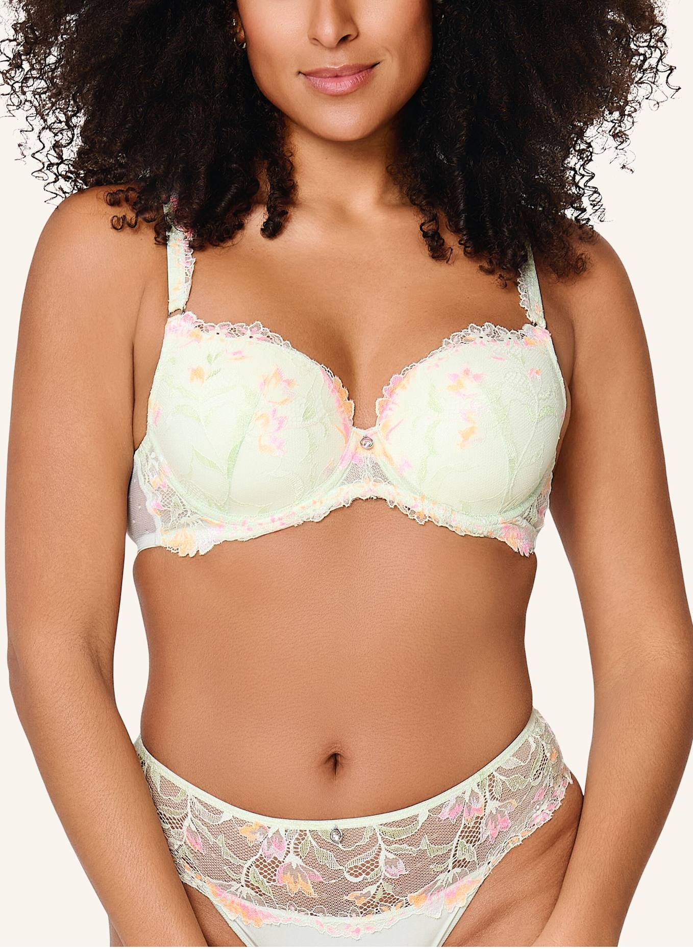 LINGADORE T-shirt BH Spitze: NEONGRÜN