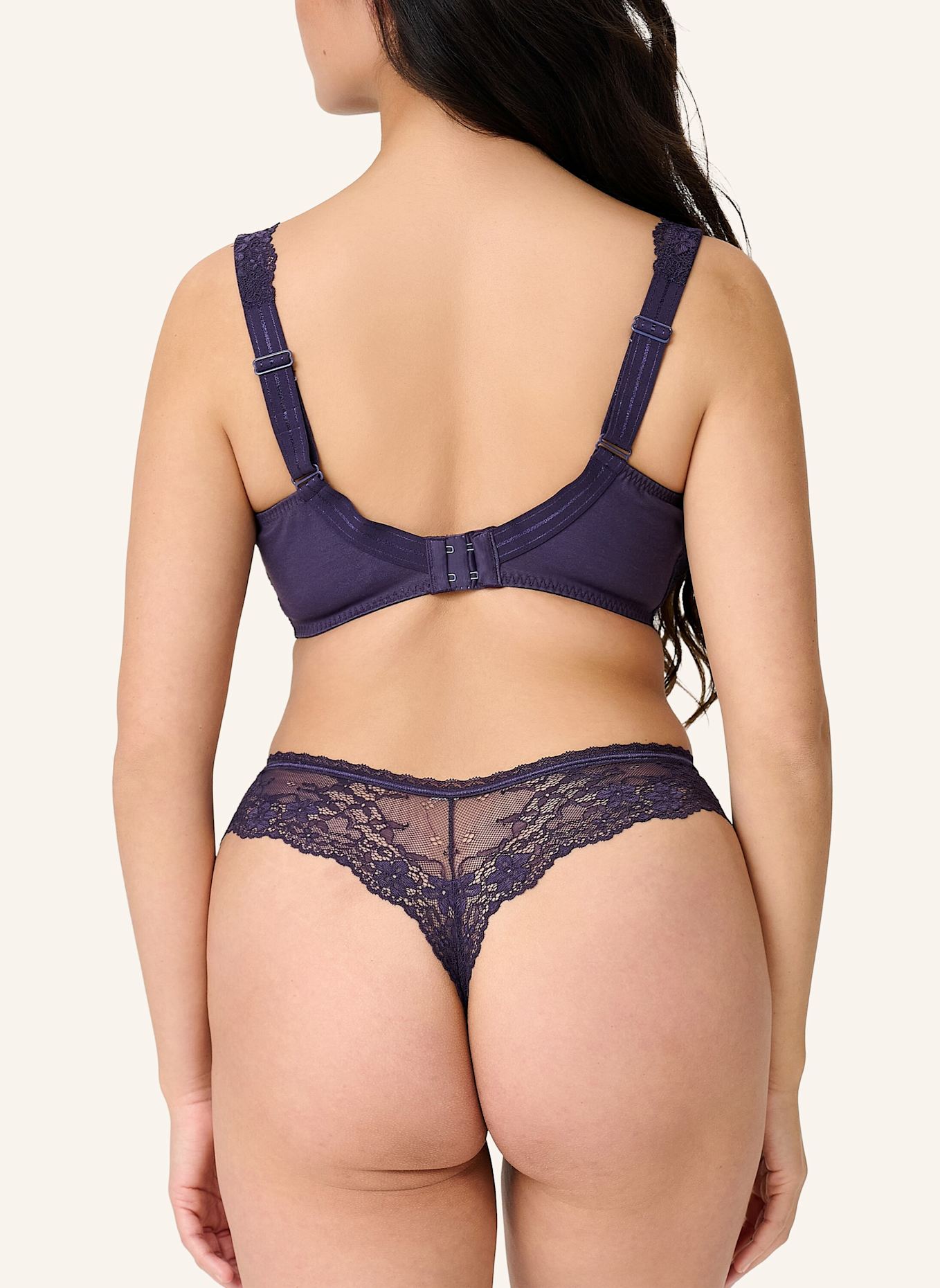 LINGADORE DAILY Bügel BH: DUNKELGRAU