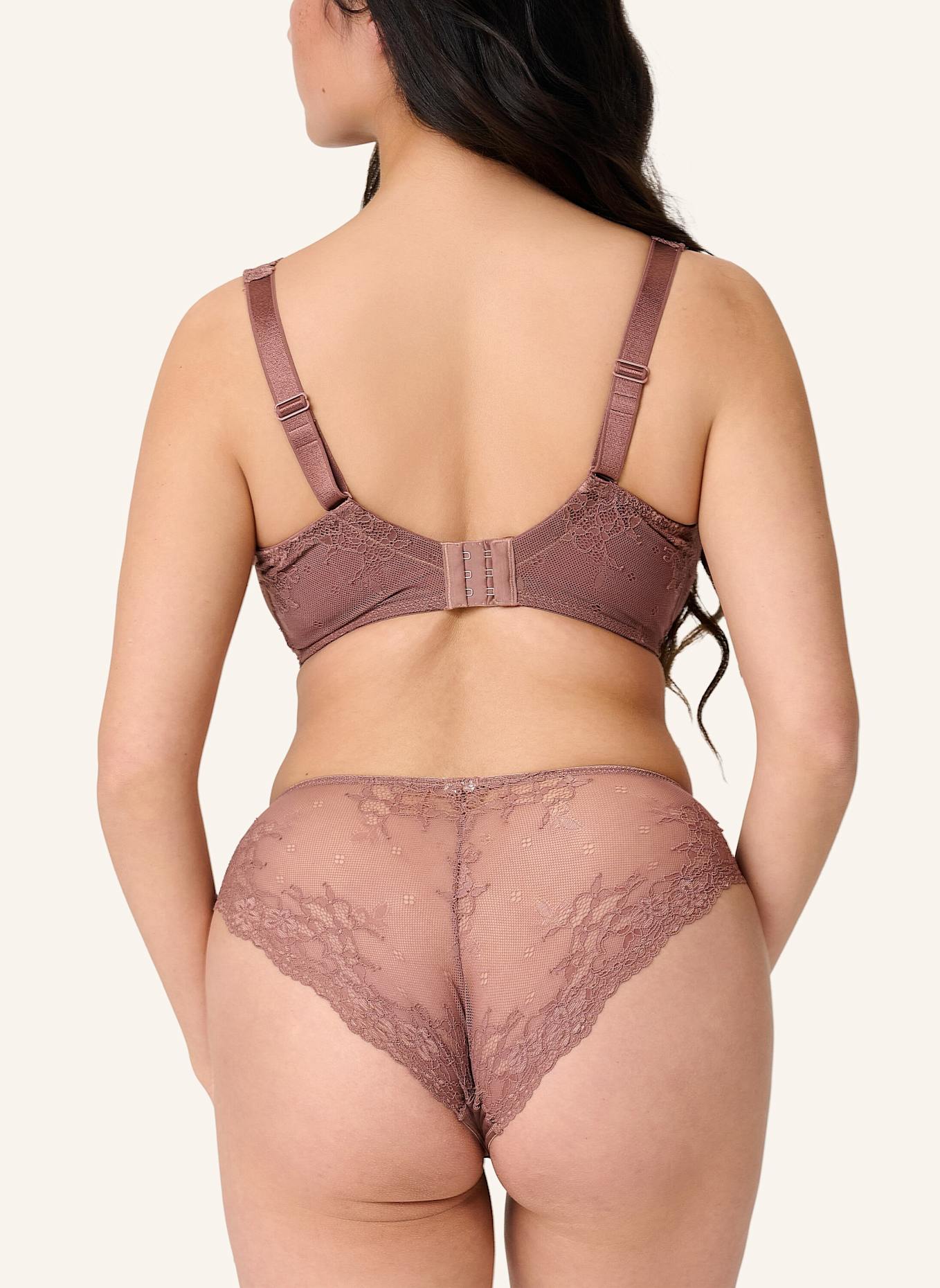 LINGADORE DAILY Triangle plunge BH: COGNAC