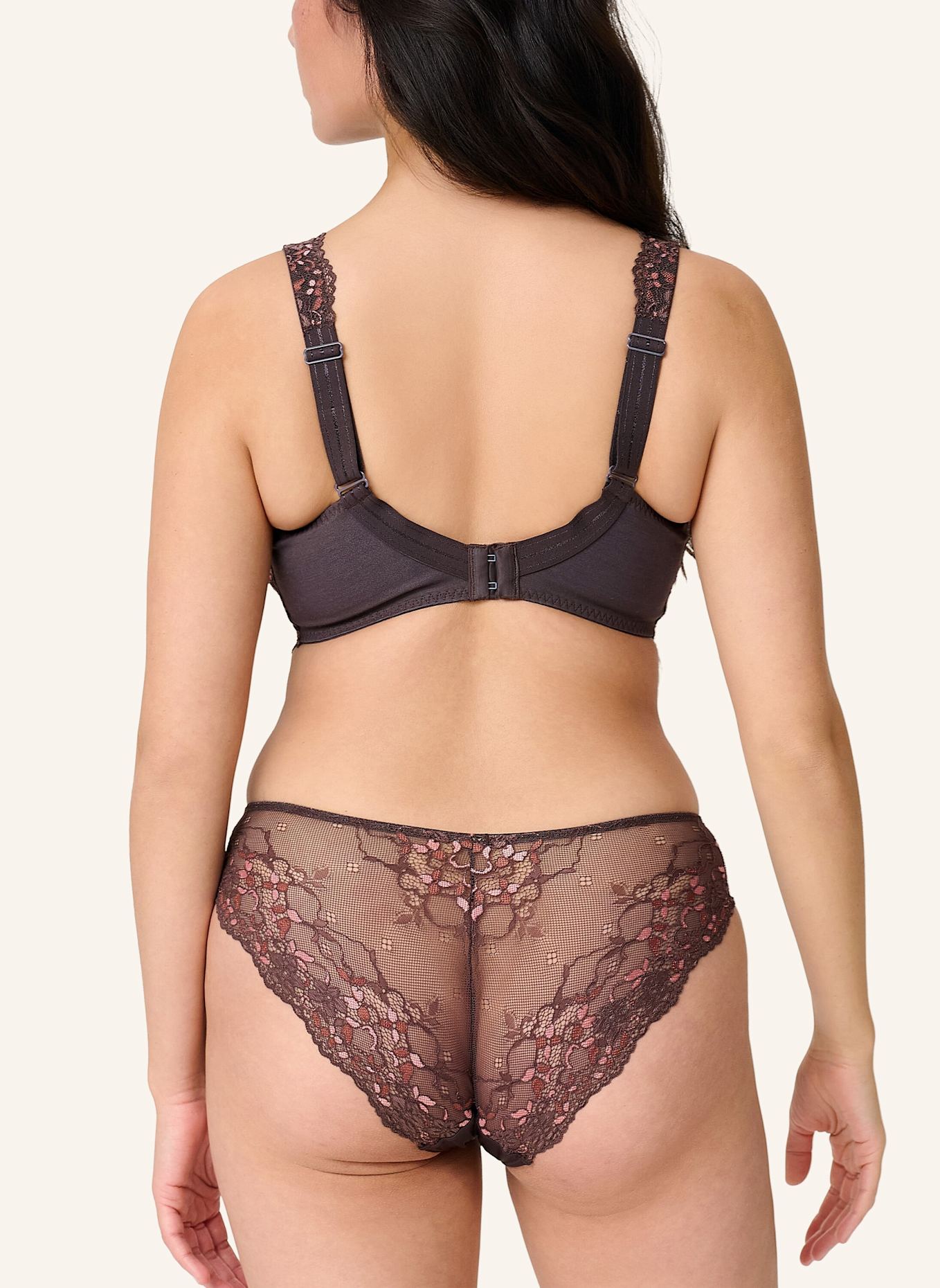 LINGADORE DAILY Slip: SCHWARZ/ TAUPE