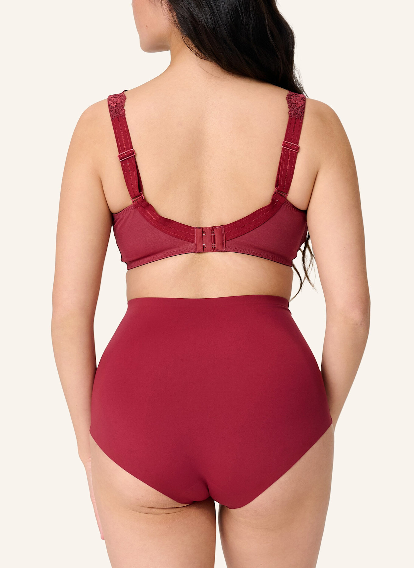 LINGADORE DAILY 2er-Pack Taillenslips: DUNKELROT