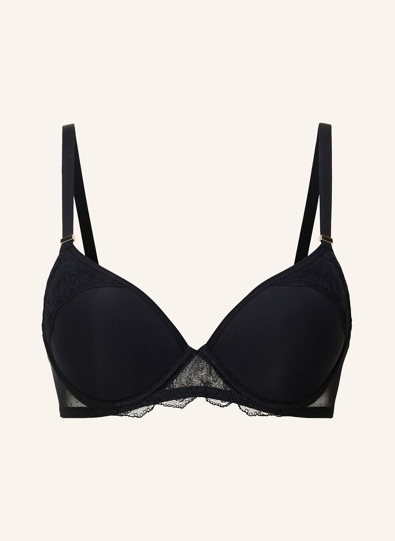 LINGADORE T-shirt BH: SCHWARZ