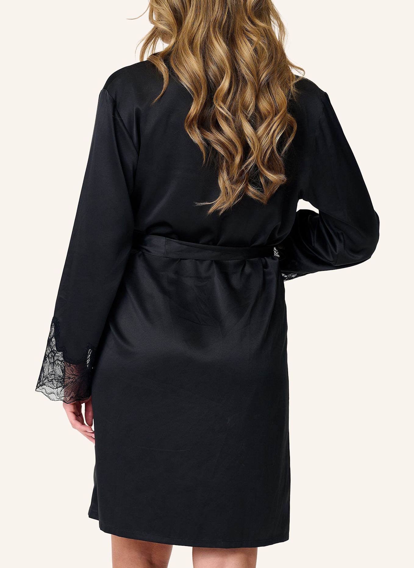 LINGADORE Kimono: SCHWARZ