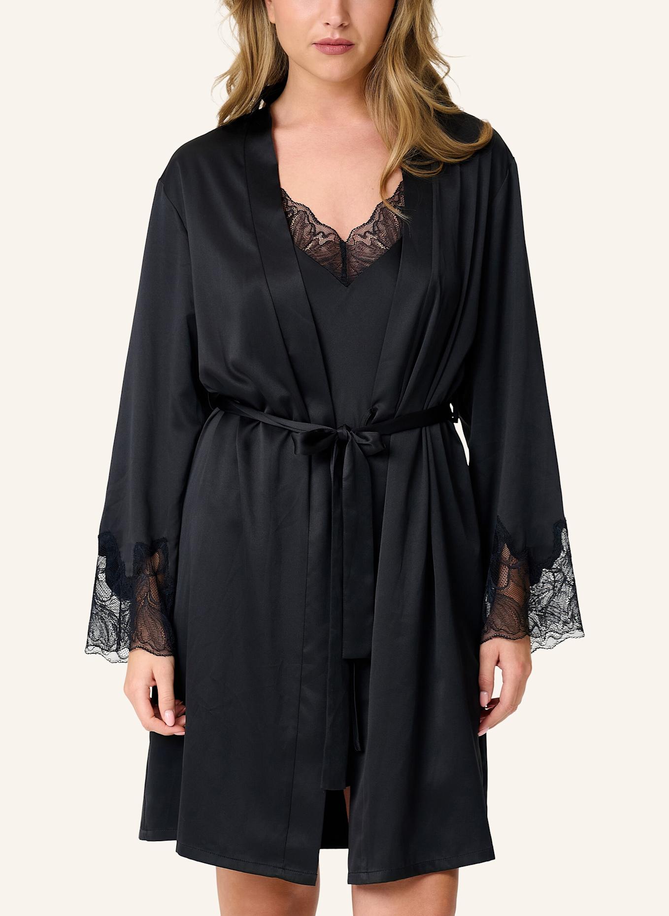 LINGADORE Kimono: SCHWARZ