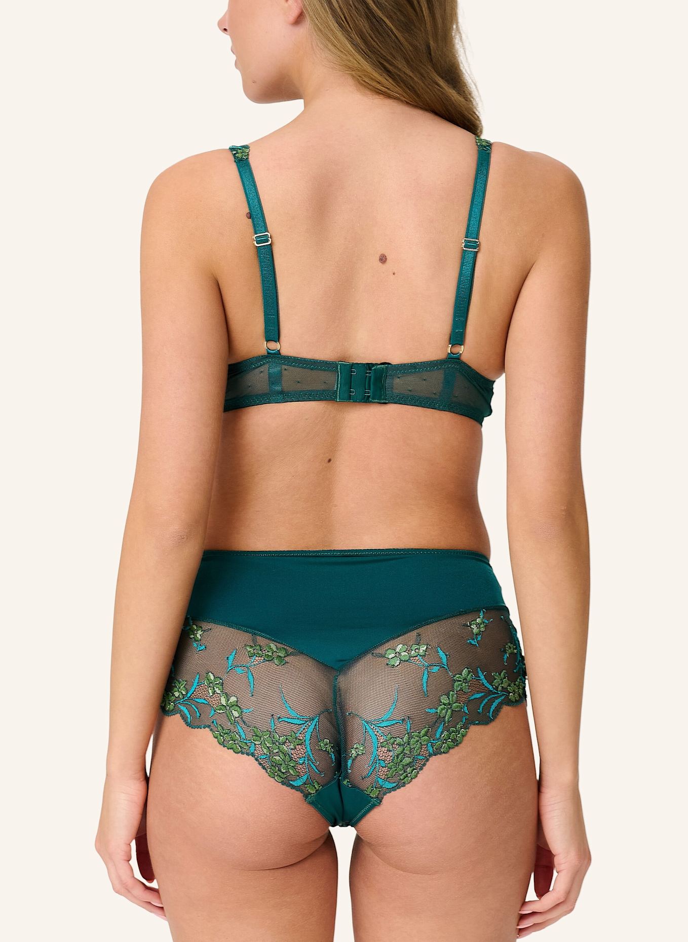 LINGADORE Taille Slip: DUNKELGRÜN