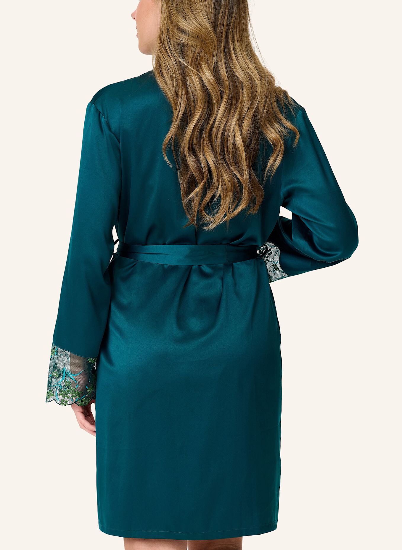 LINGADORE Kimono: DUNKELGRÜN