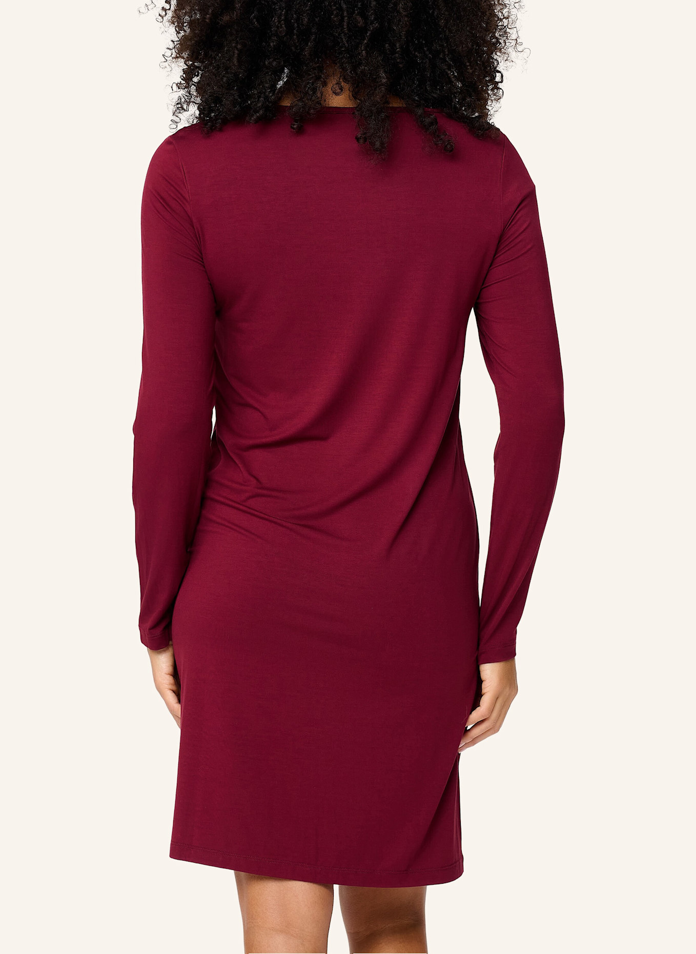 LINGADORE Kleid: DUNKELROT
