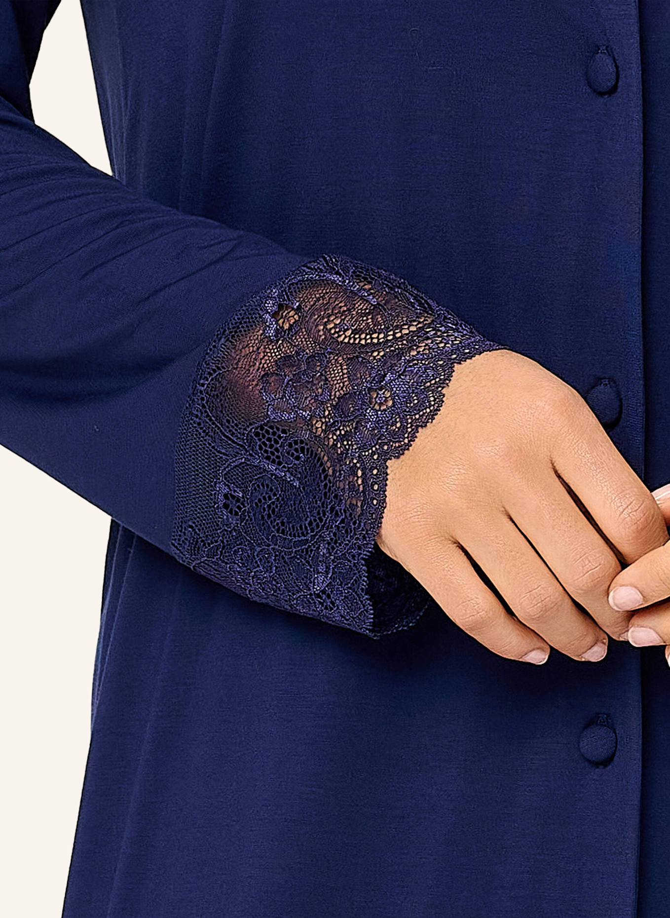 LINGADORE Kleid: BLAUGRAU