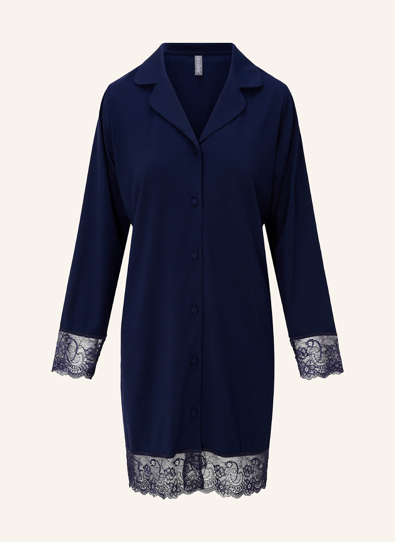 LINGADORE Kleid: BLAUGRAU