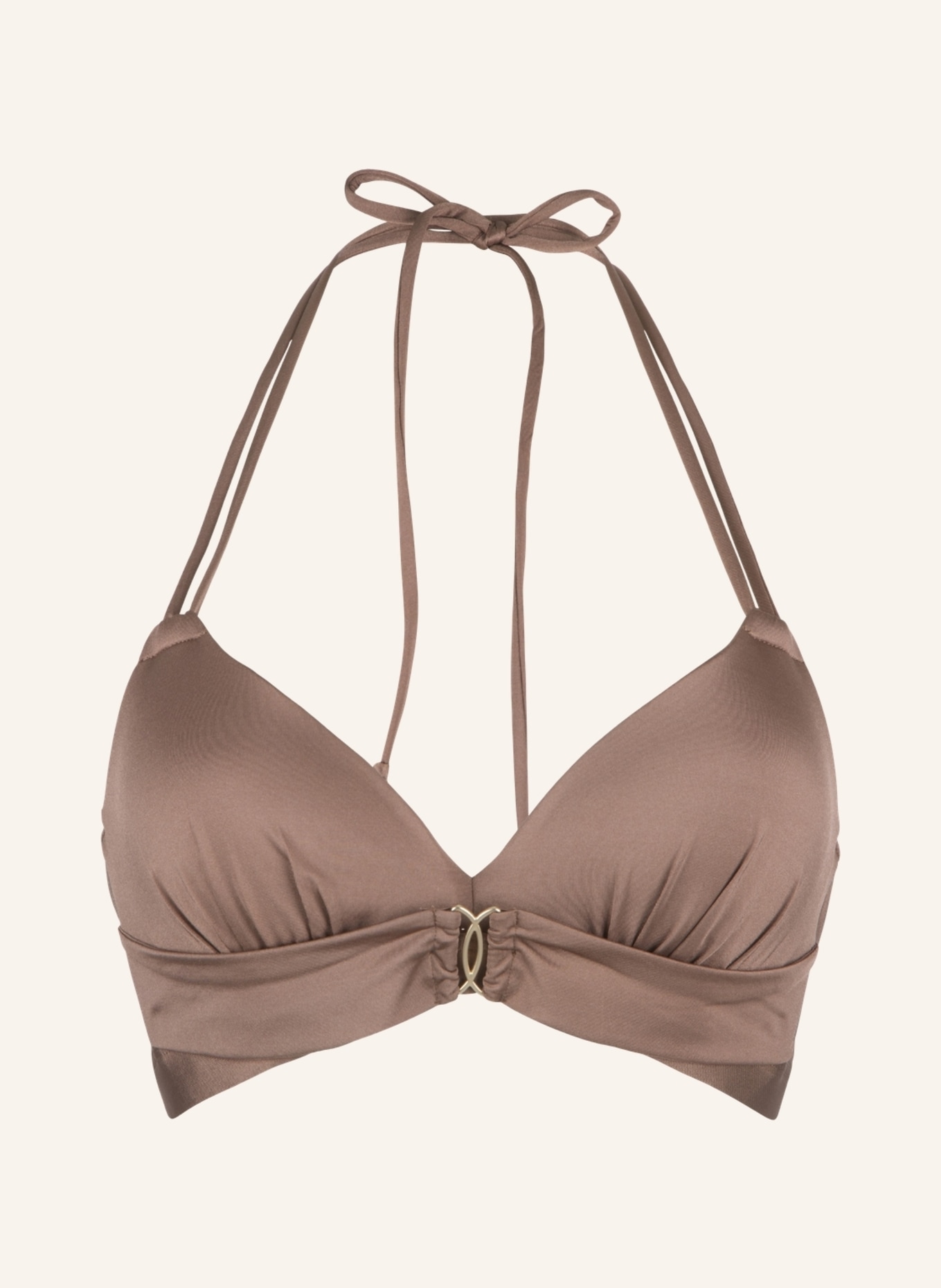LINGADORE Bikini top Triangel, Farbe: BRAUN (Bild 1)