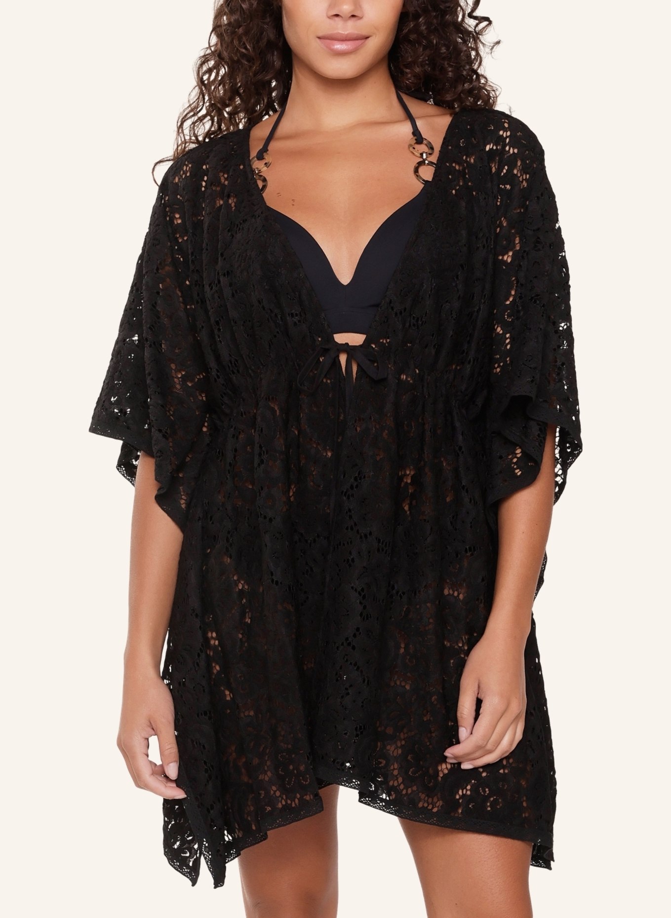 LINGADORE Kaftan, Farbe: SCHWARZ (Bild 3)