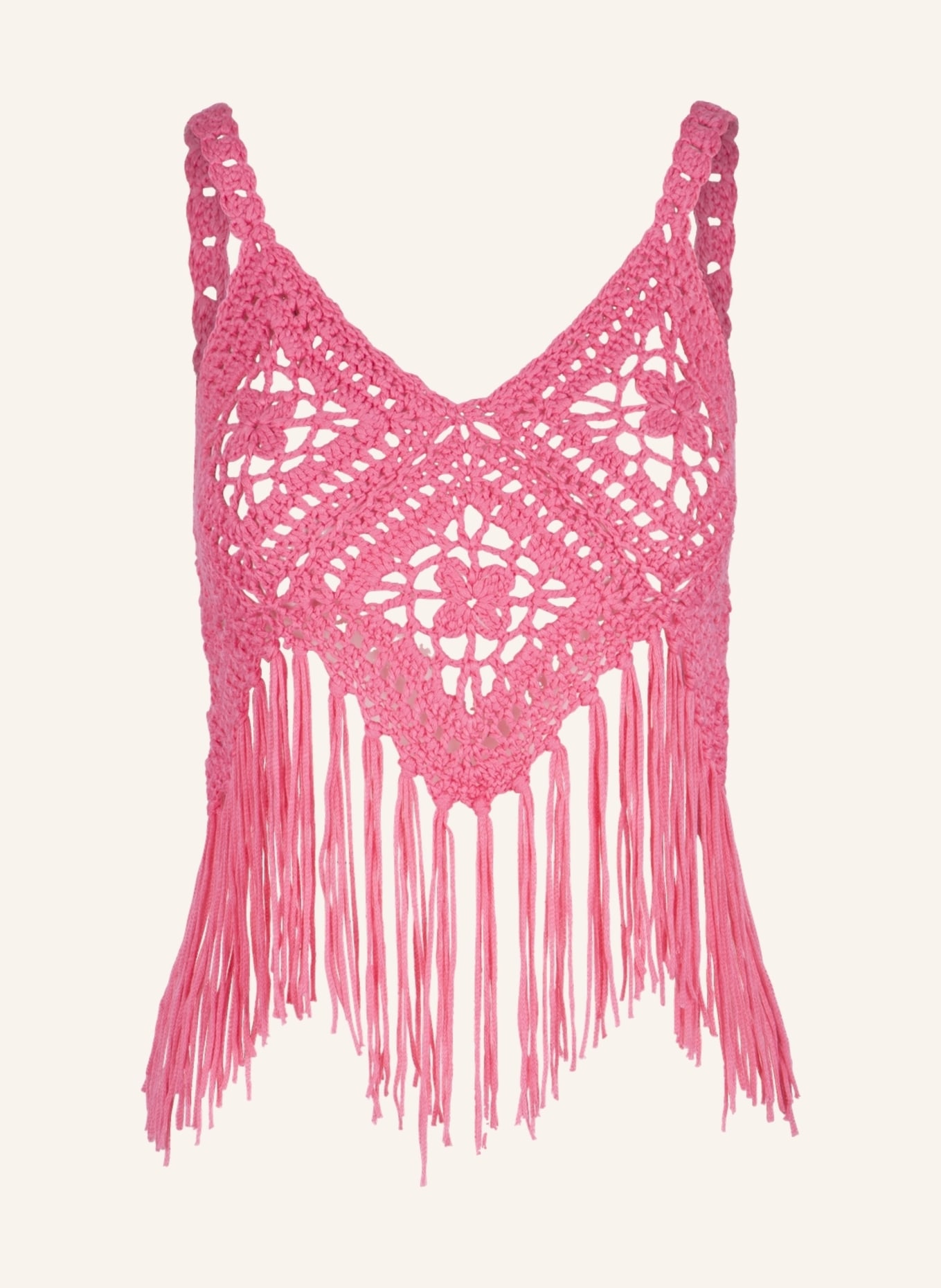 LINGADORE COVER-UPS Gestrickten Top BEACH, Farbe: PINK (Bild 1)