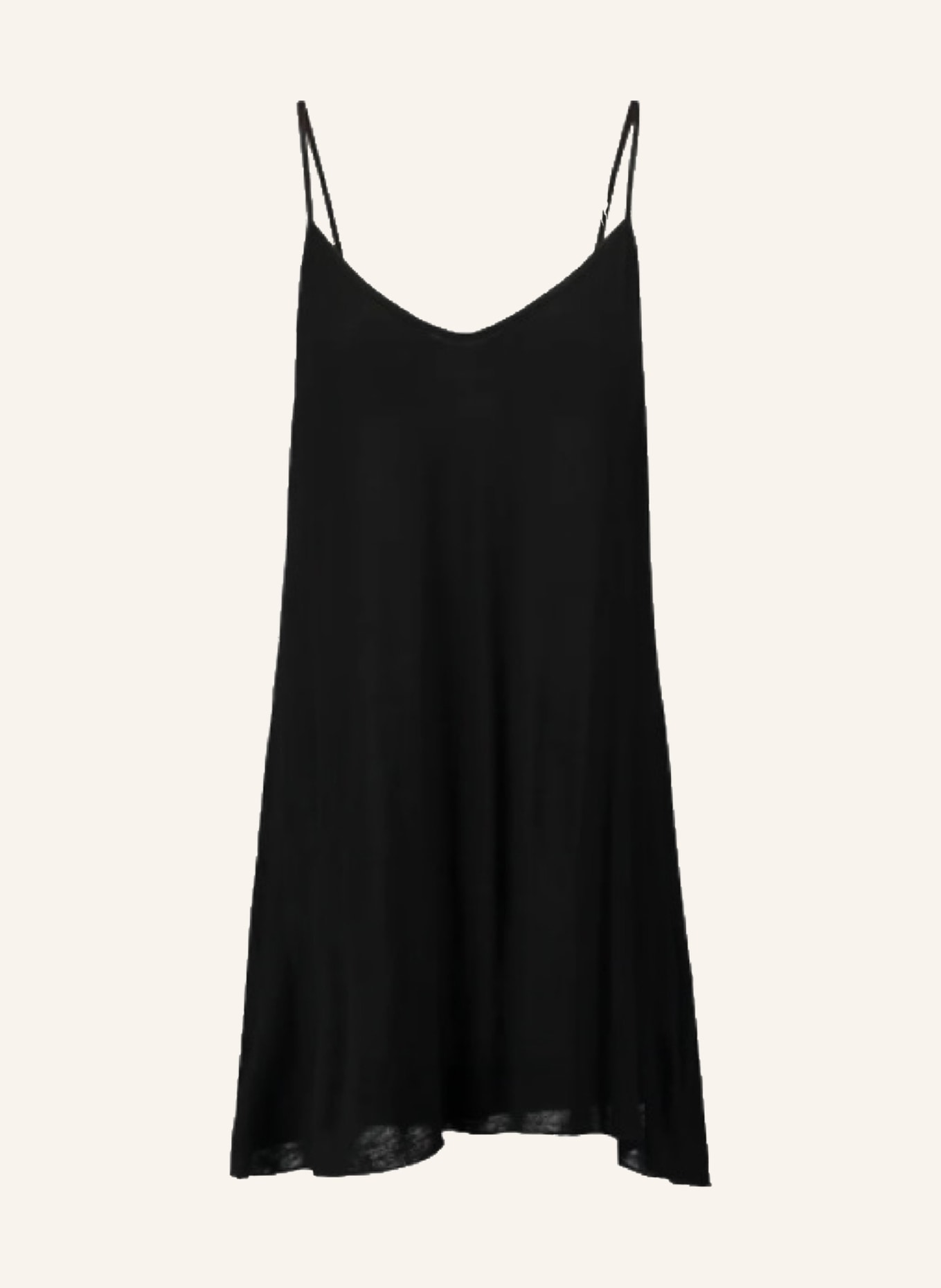 LINGADORE Kleid mit V-Rücke: SCHWARZ