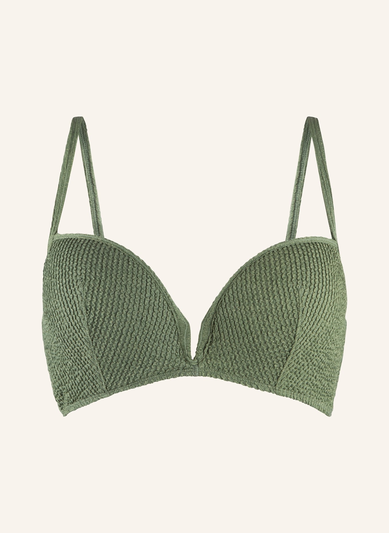 LINGADORE Triangel Bikini top: DUNKELGRÜN