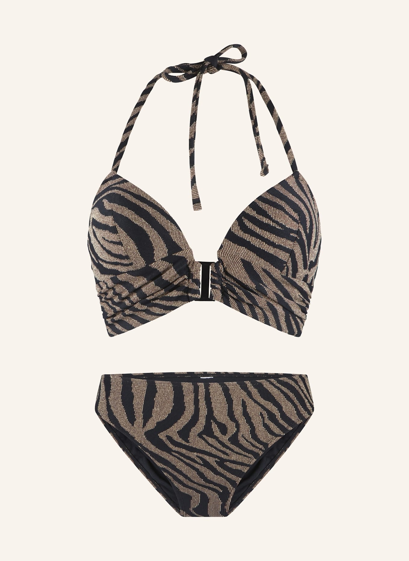 LINGADORE Triangle padded bikiniset: SCHWARZ