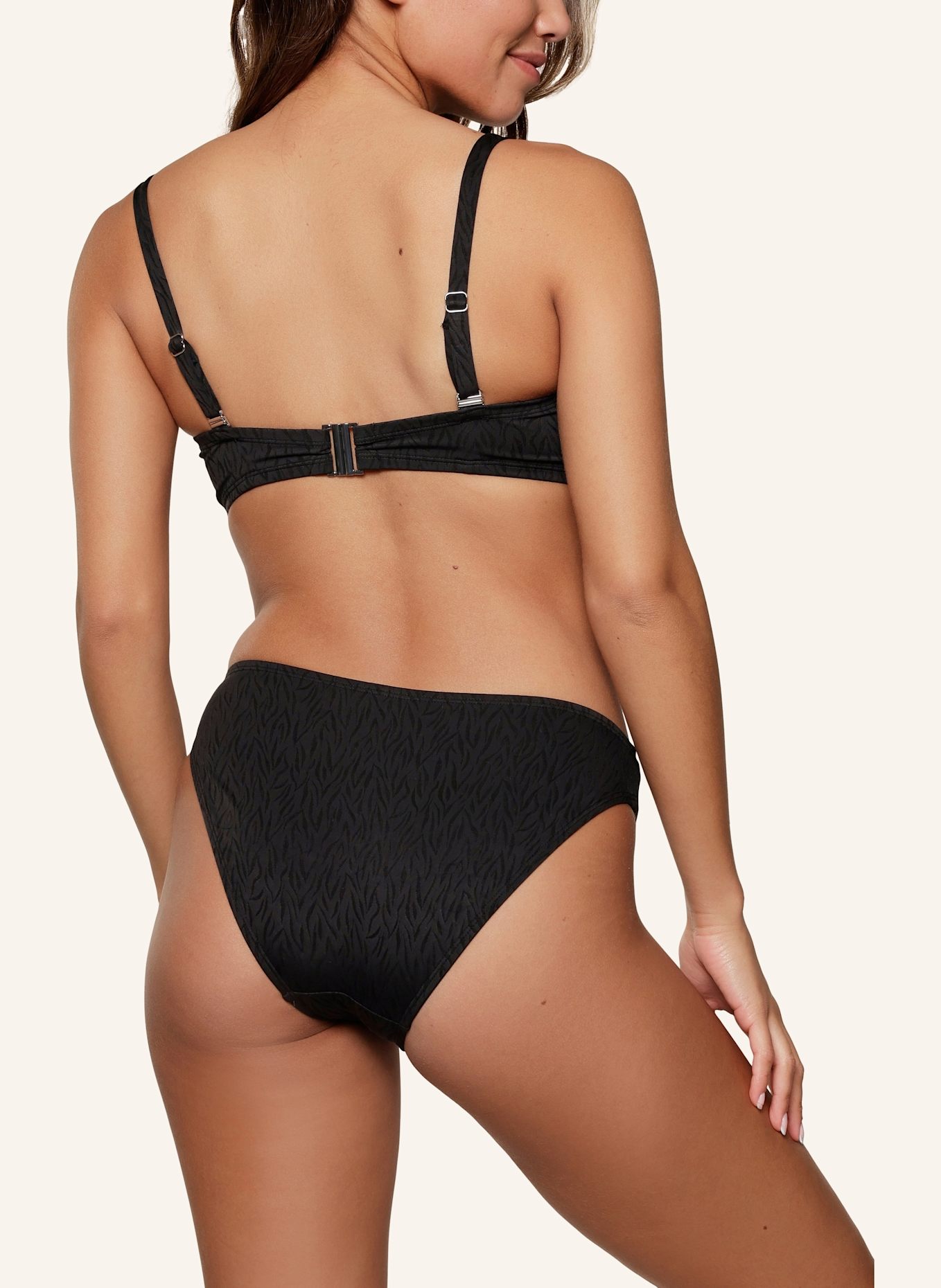 LINGADORE Bikini Slip: SCHWARZ
