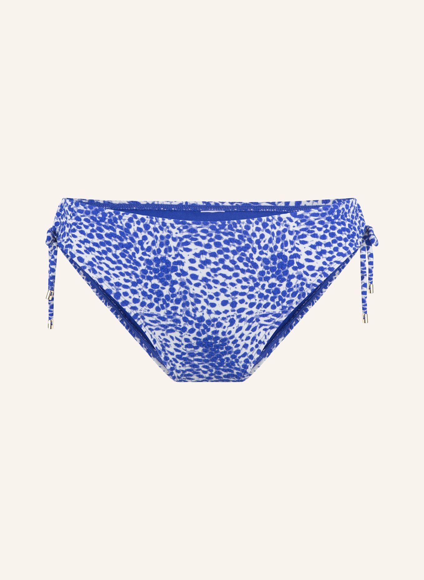 LINGADORE Bikini slip mit Schnur: BLAU/ WEISS