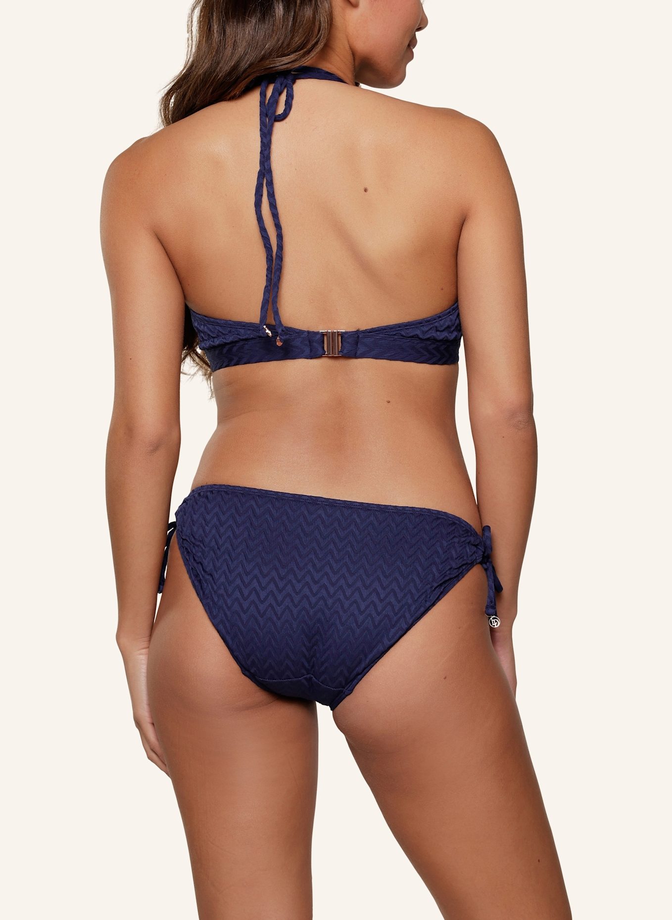 LINGADORE Bikini Slip mit Schnur: DUNKELBLAU