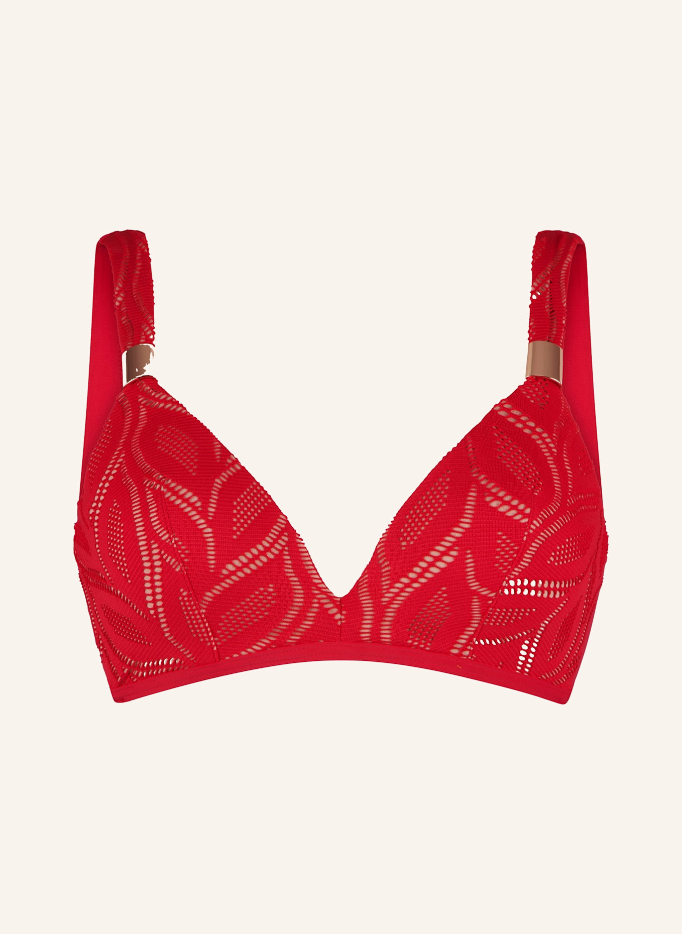 LINGADORE Triangel Bikini top: ROT