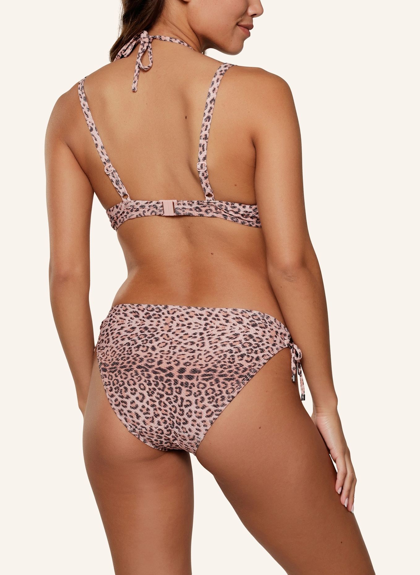 LINGADORE Bikini Slip mit Schnur: BRAUN