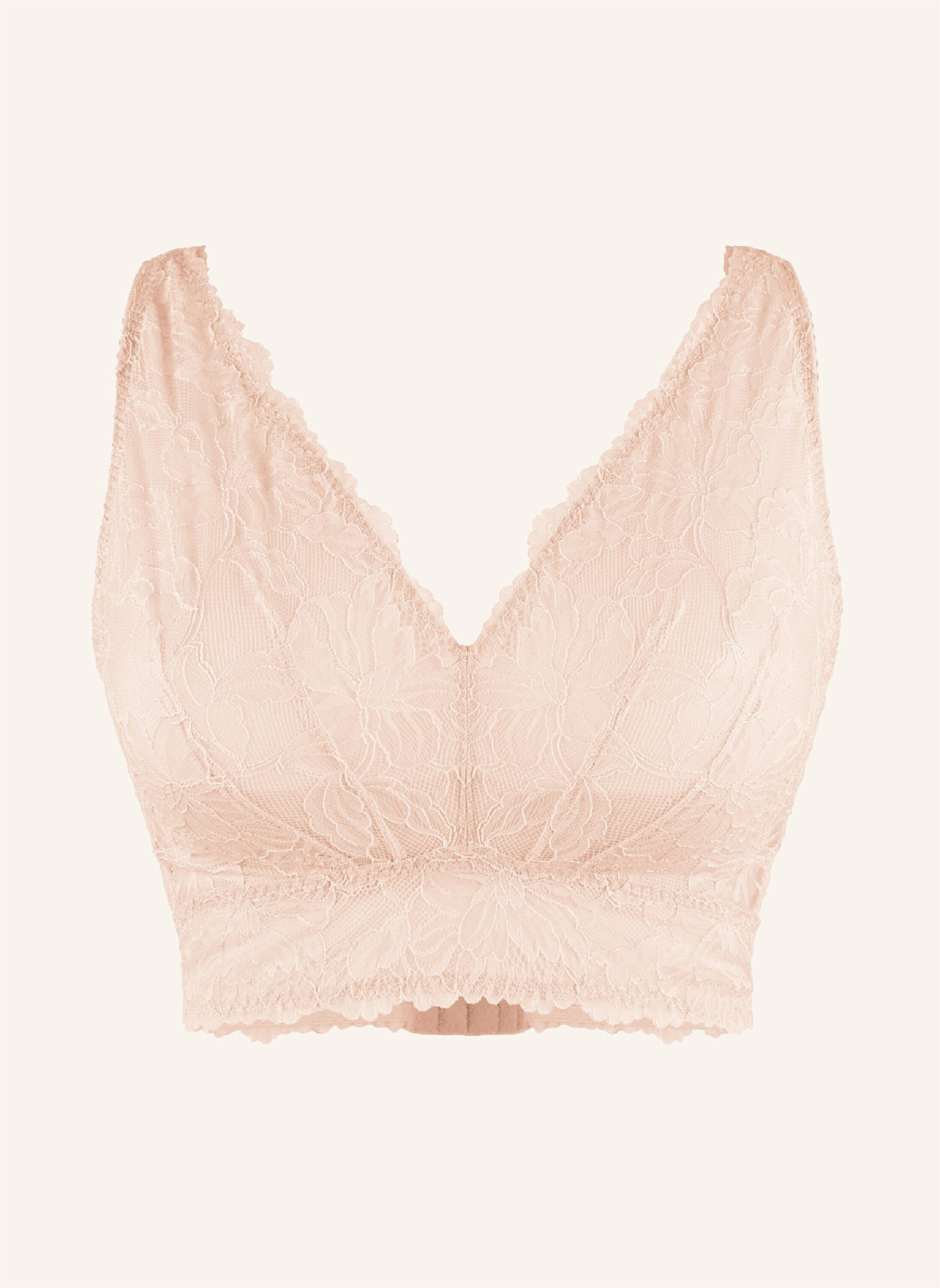 LINGADORE Bralette: BEIGE