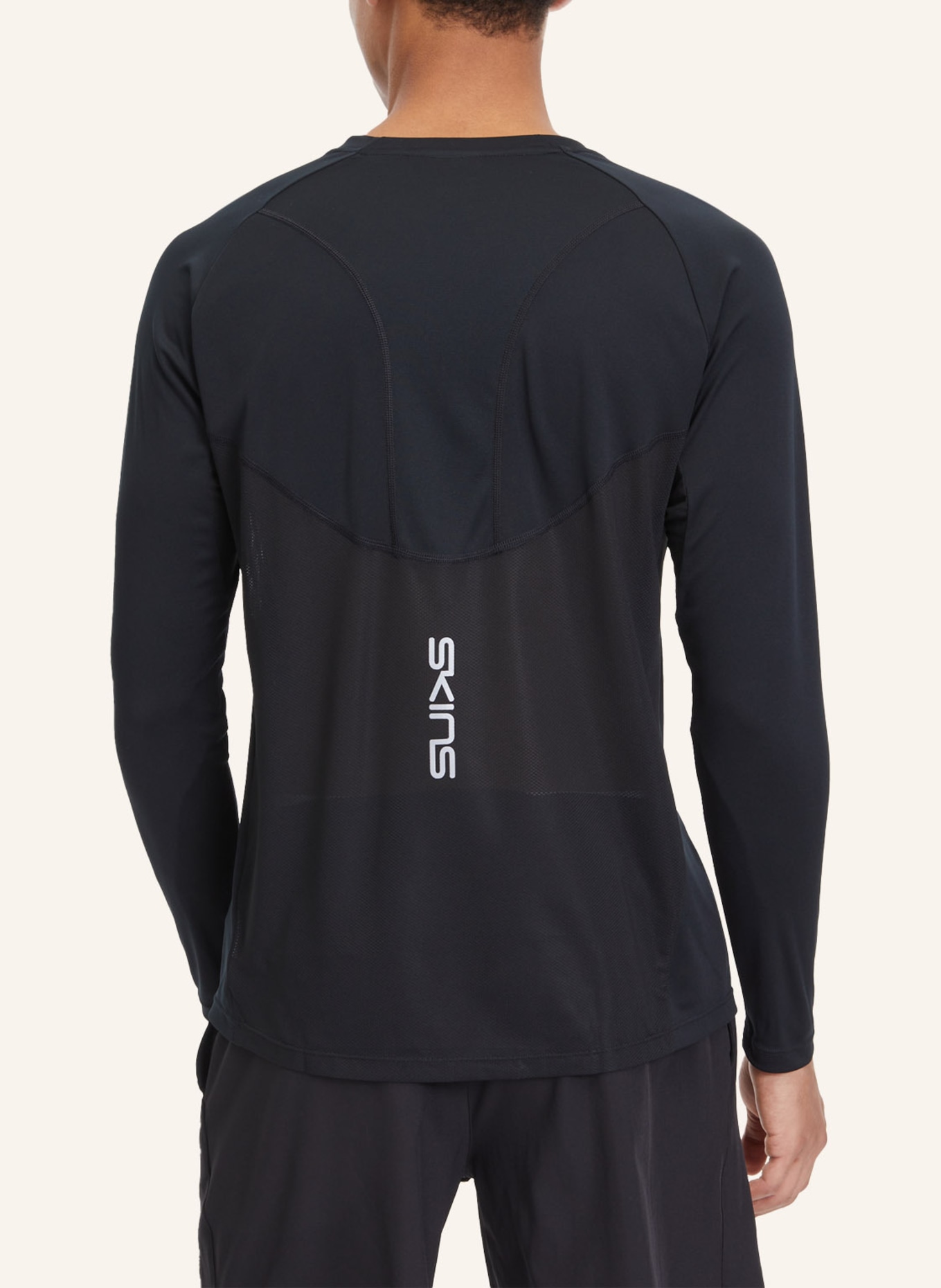 SKINS Longsleeve S3, Farbe: SCHWARZ (Bild 2)