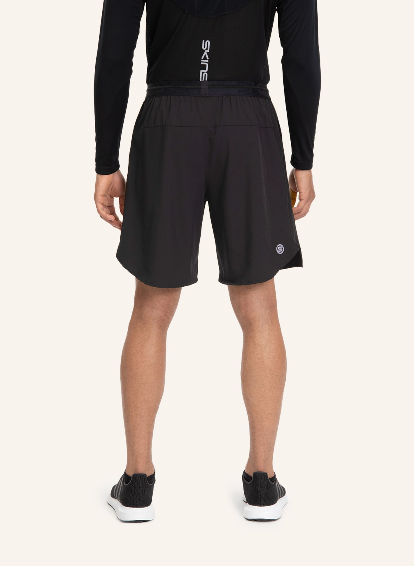 SKINS Fitnessshort S3 X-FIT SHORTS, Farbe: SCHWARZ (Bild 2)