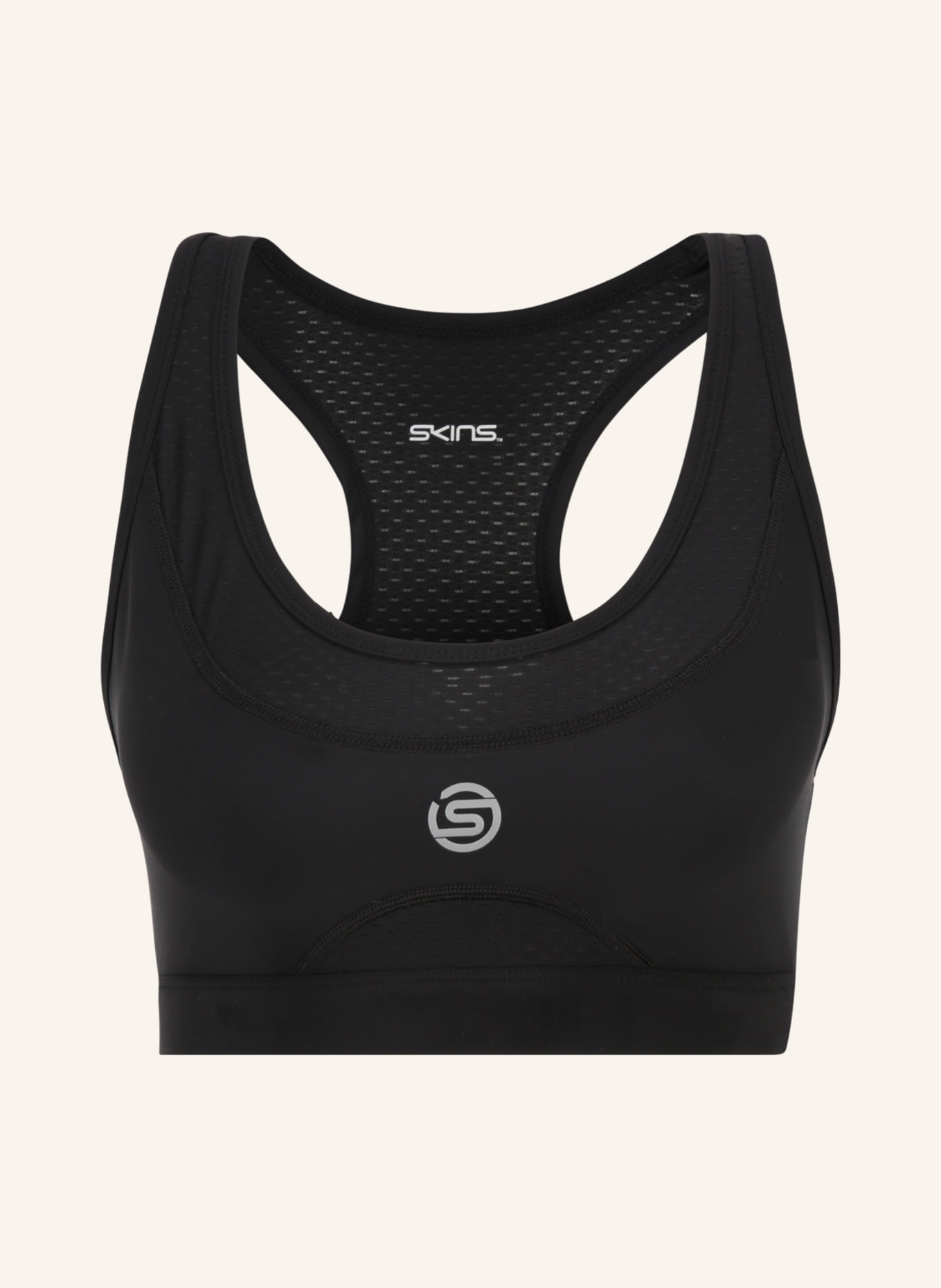 SKINS Sport BH S3 ELITE BRA, Farbe: SCHWARZ (Bild 1)