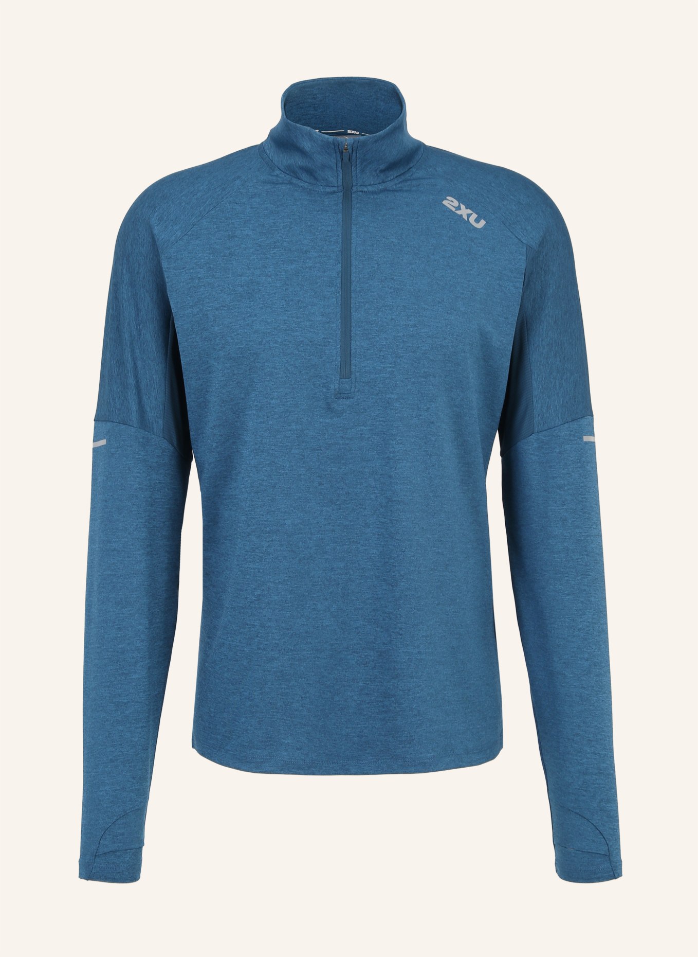 2XU Longsleeve AERO 1/2 ZIP, Farbe: BLAU (Bild 1)