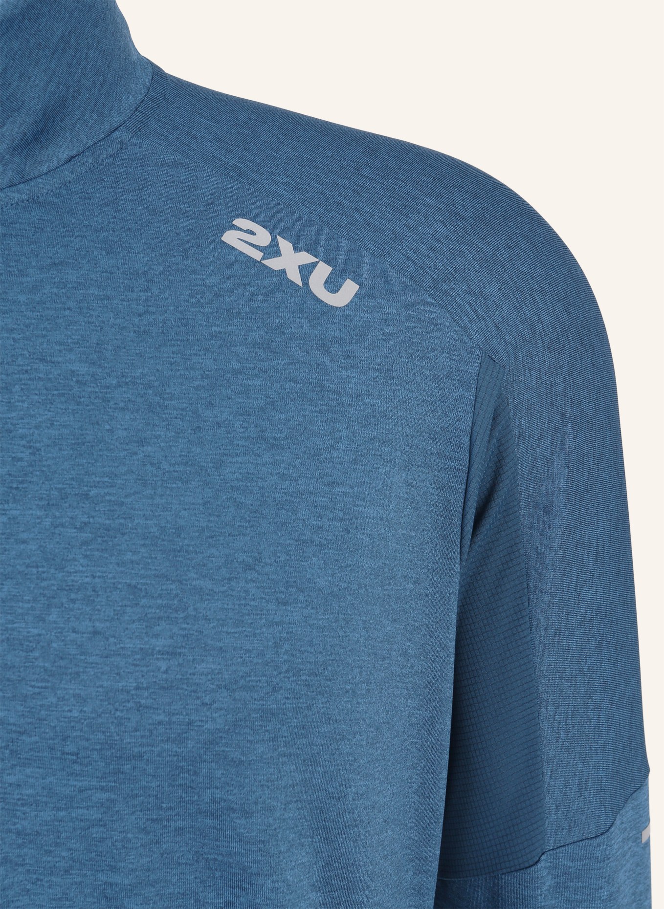 2XU Longsleeve AERO 1/2 ZIP, Farbe: BLAU (Bild 3)