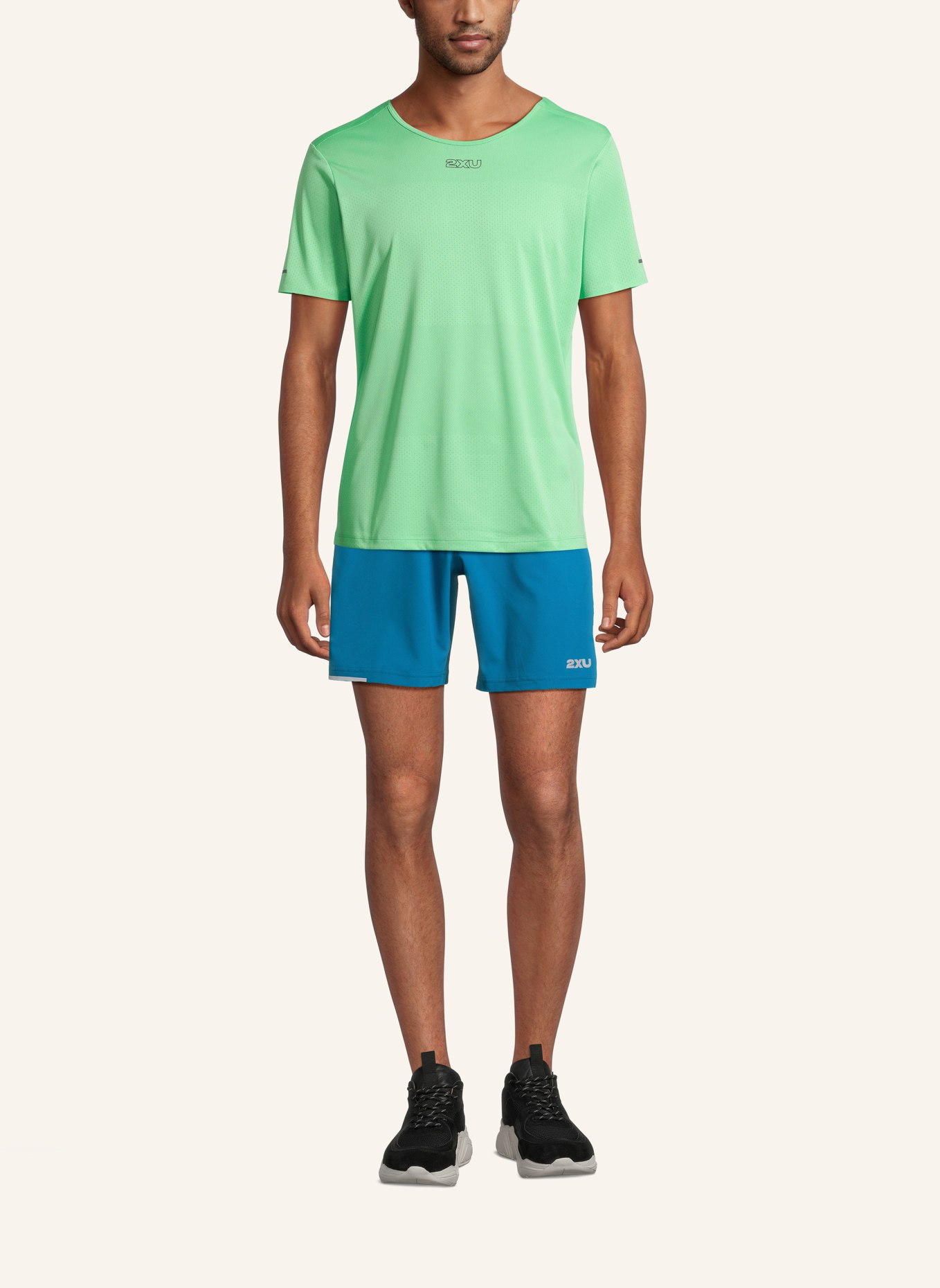 2XU Laufshirt LIGHT SPEED TECH TEE: HELLGRÜN