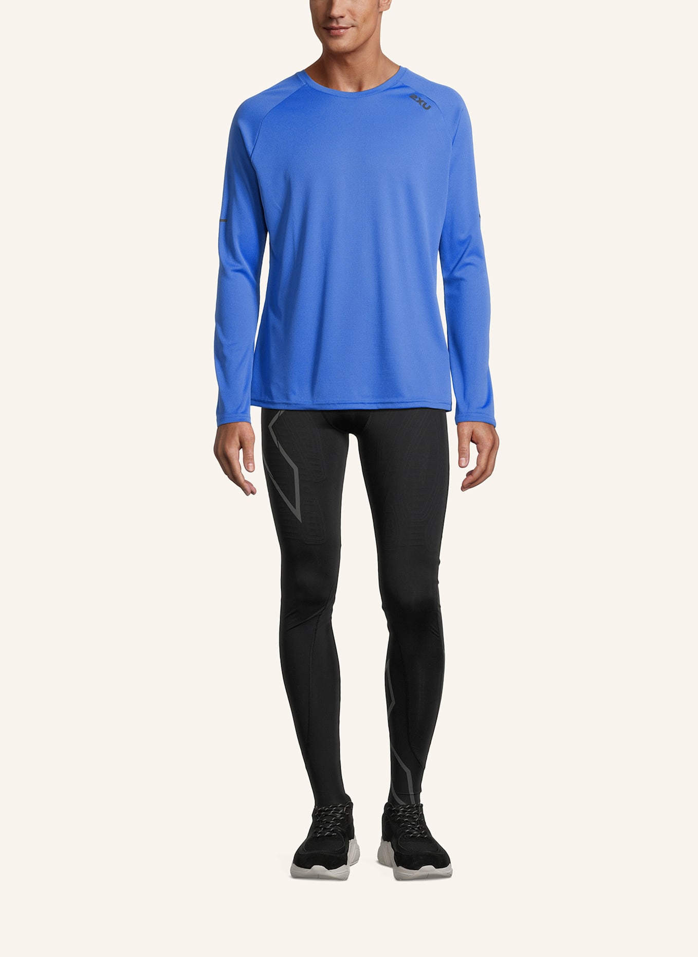 2XU Laufshirt AERO: BLAU