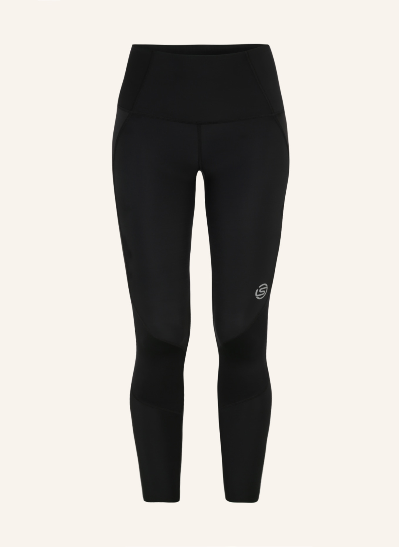 SKINS Lauftights S3 SKYSCRAPER: SCHWARZ
