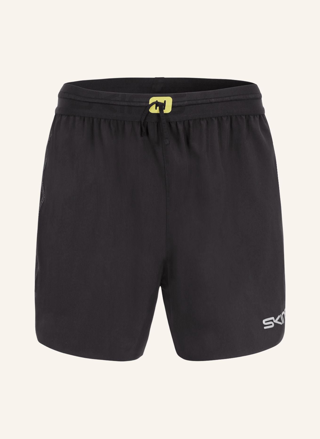 SKINS Laufshorts S3 RUN: SCHWARZ
