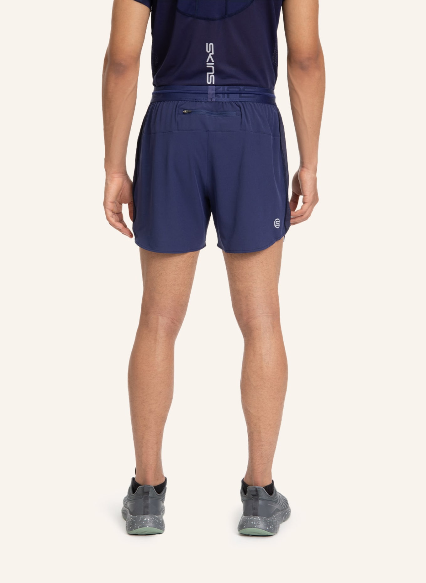 SKINS Laufshorts S3 RUN: DUNKELBLAU