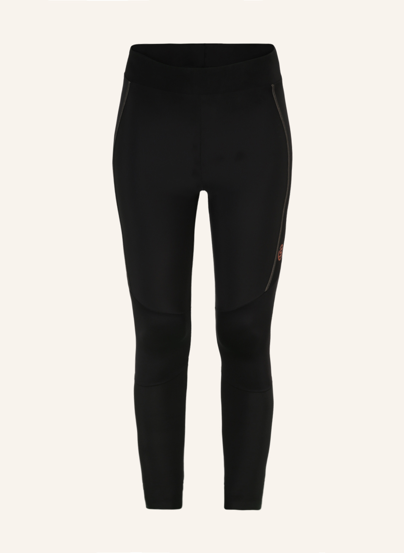 SKINS Kompressionshose S5 LONG TIGHTS: SCHWARZ