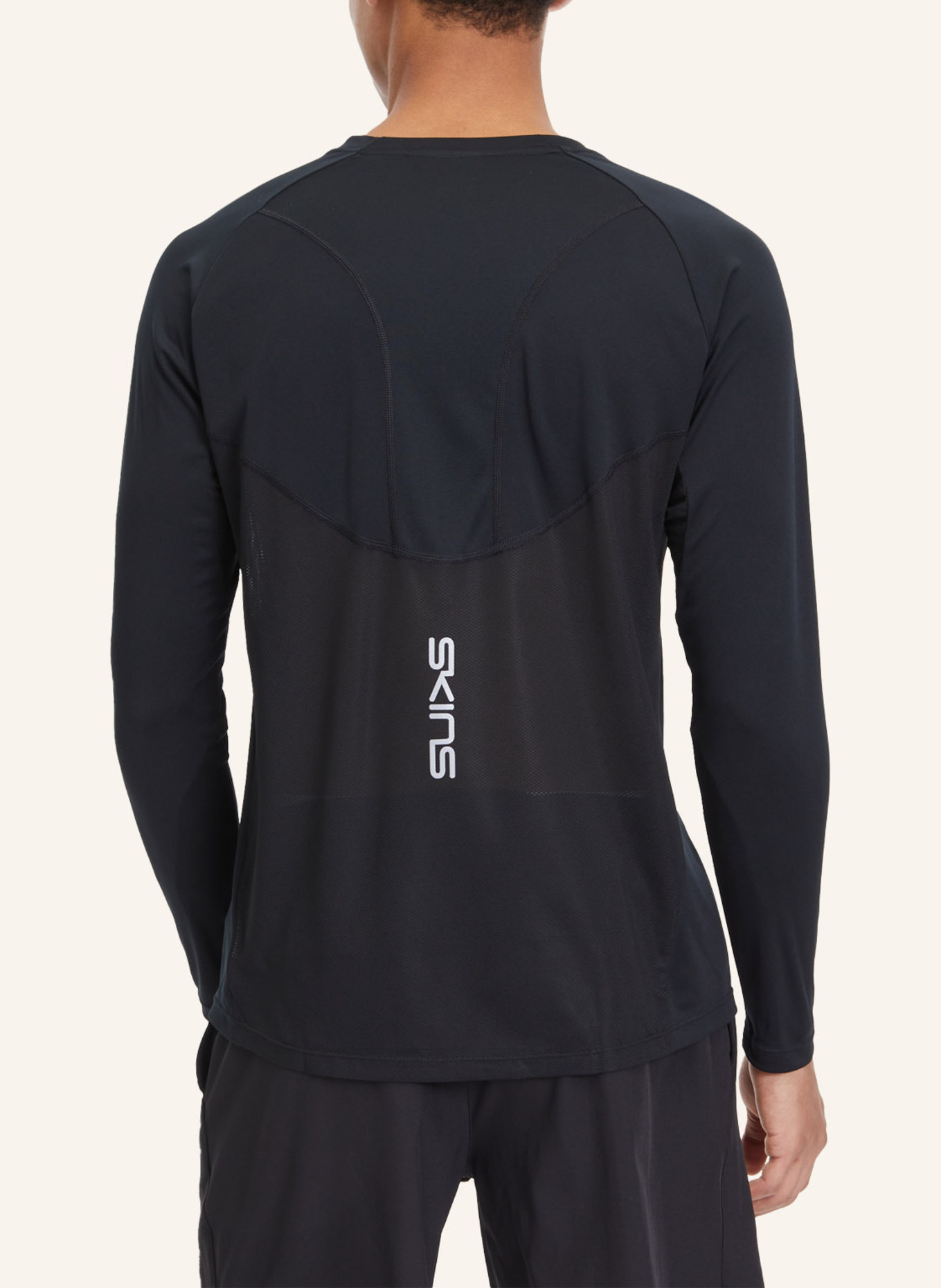 SKINS Longsleeve S3 LONG SLEEVE TOP: SCHWARZ