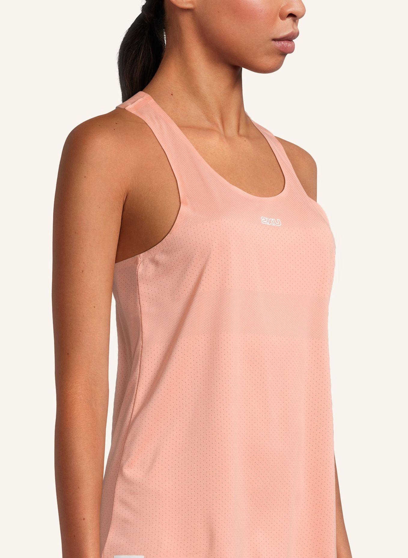 2XU Laufshirt LIGHT SPEED TECH SINGLET: HELLORANGE