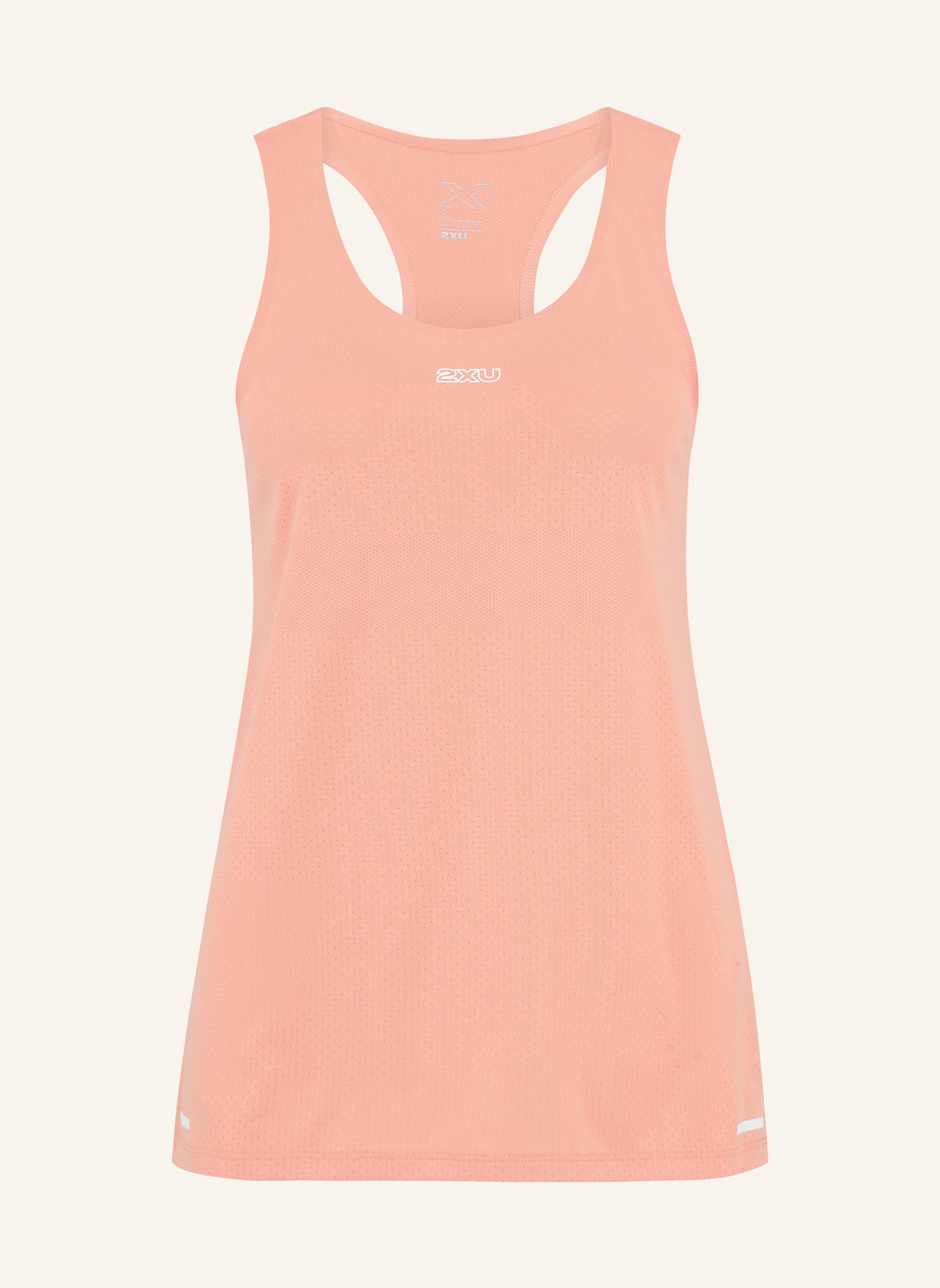 2XU Laufshirt LIGHT SPEED TECH SINGLET: HELLORANGE