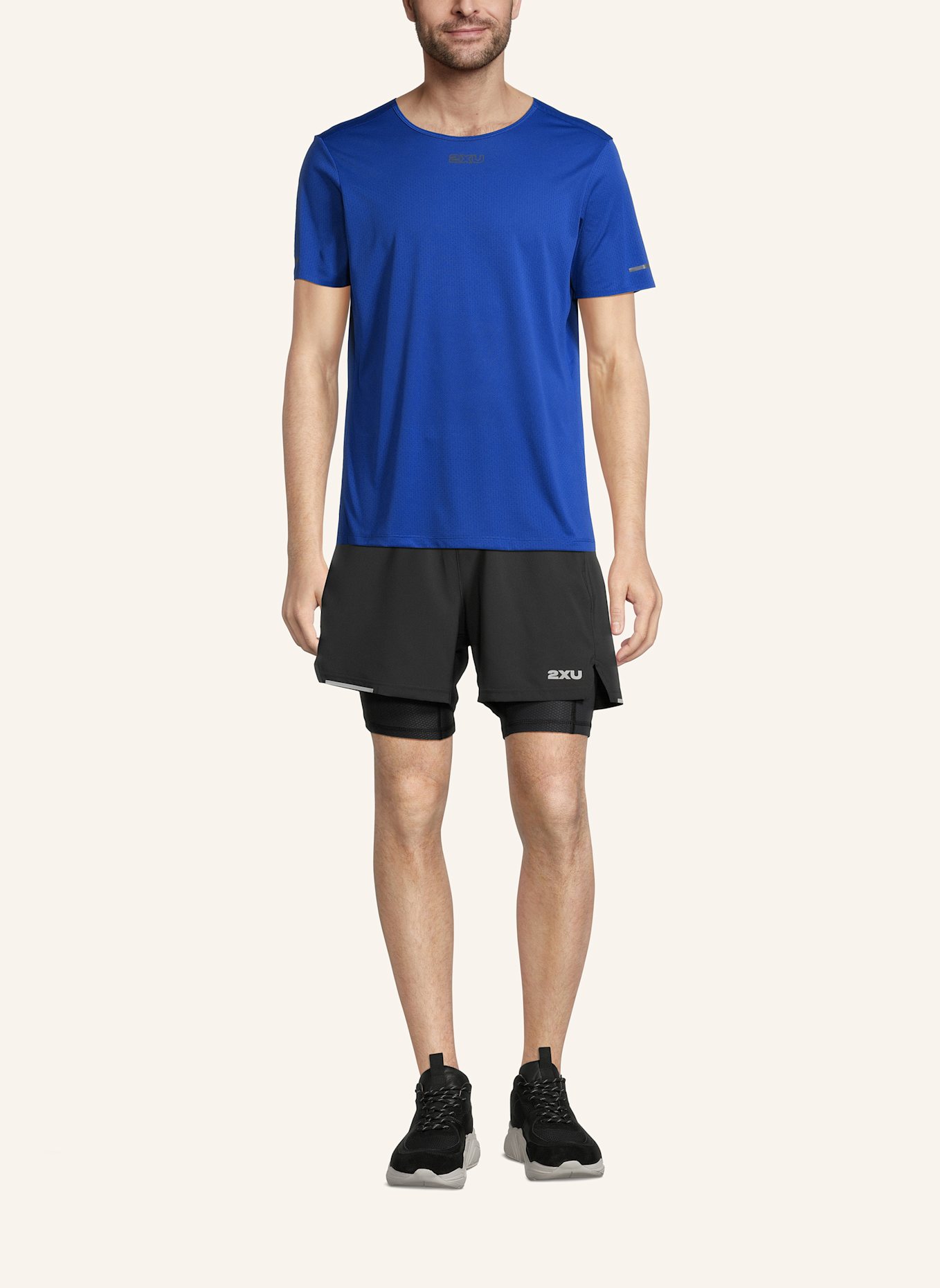 2XU Laufshirt LIGHT SPEED TECH TEE: BLAU