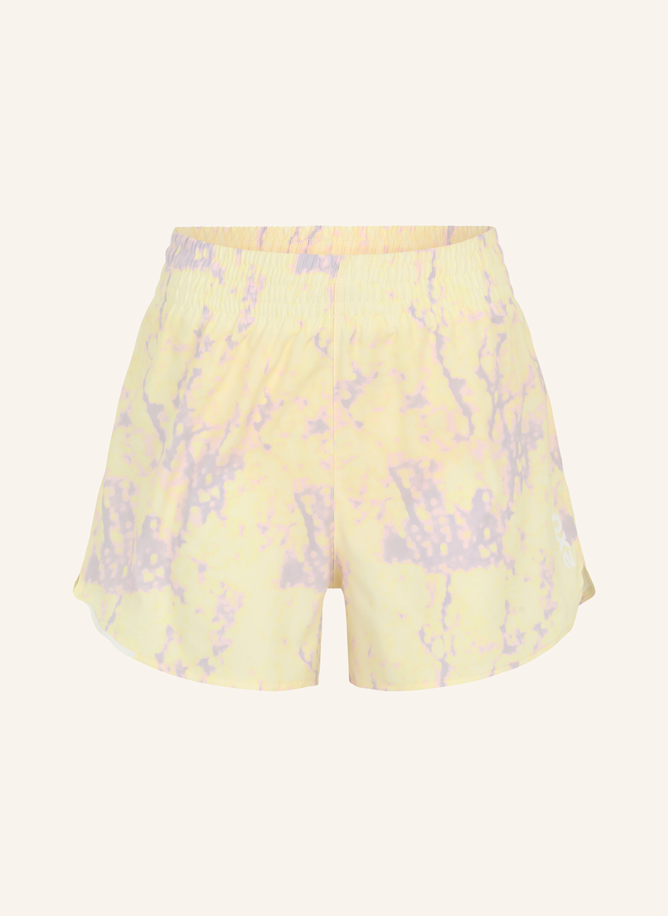 2XU Laufshort AERO HI-RISE 4 INCH SHORTS: GELB