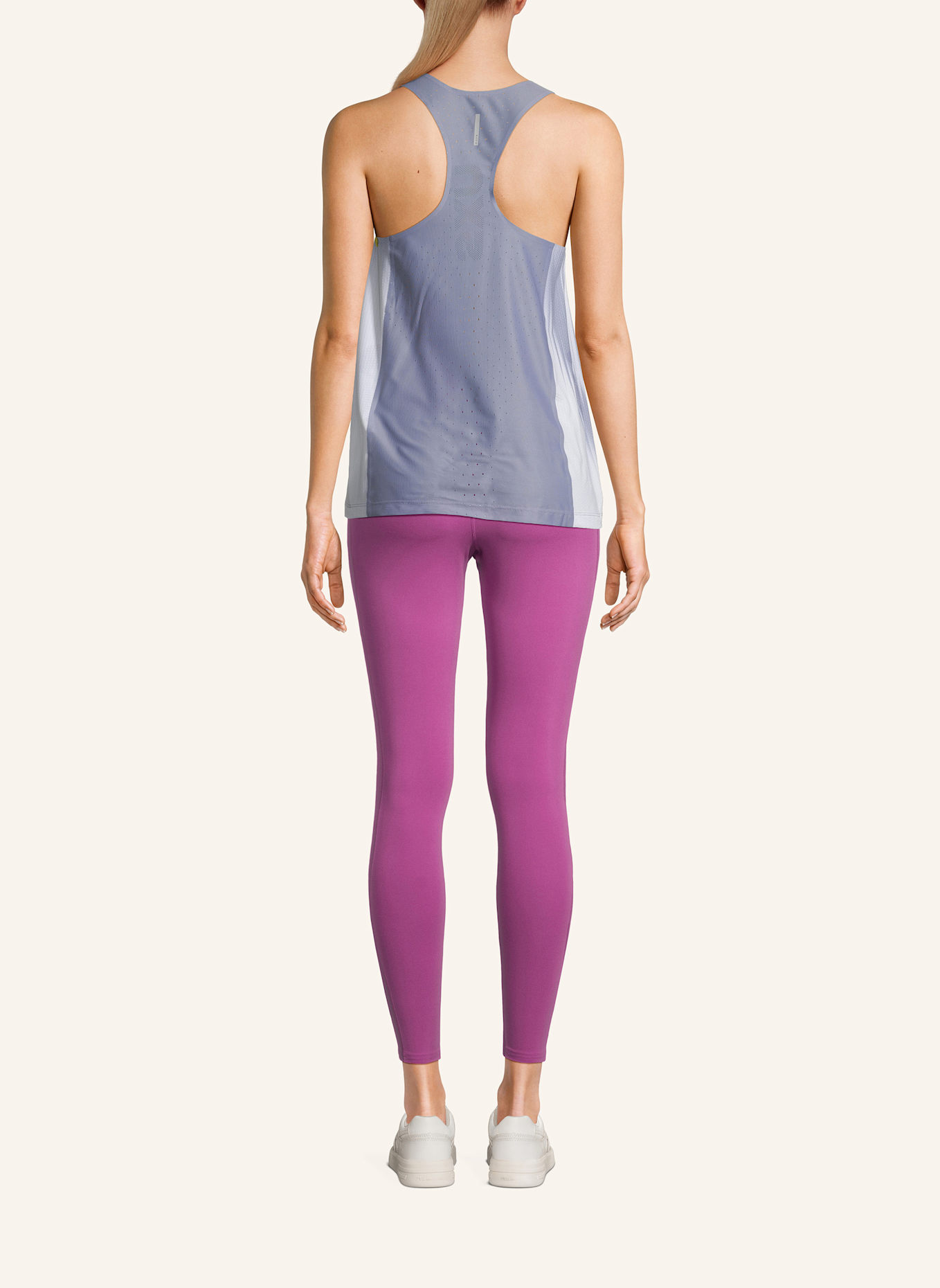 2XU Laufshirt LIGHT SPEED REACT SINGLET: BLAUGRAU