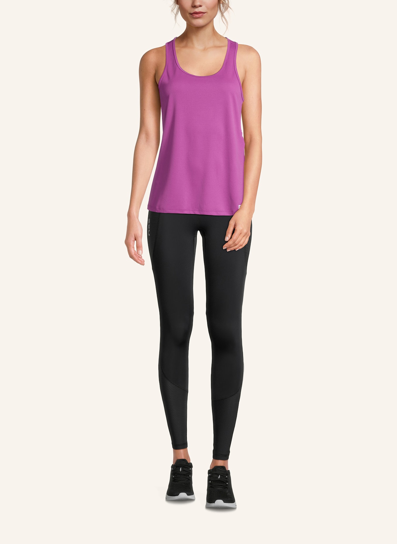 2XU Tanktop AERO SINGLET: ROSA