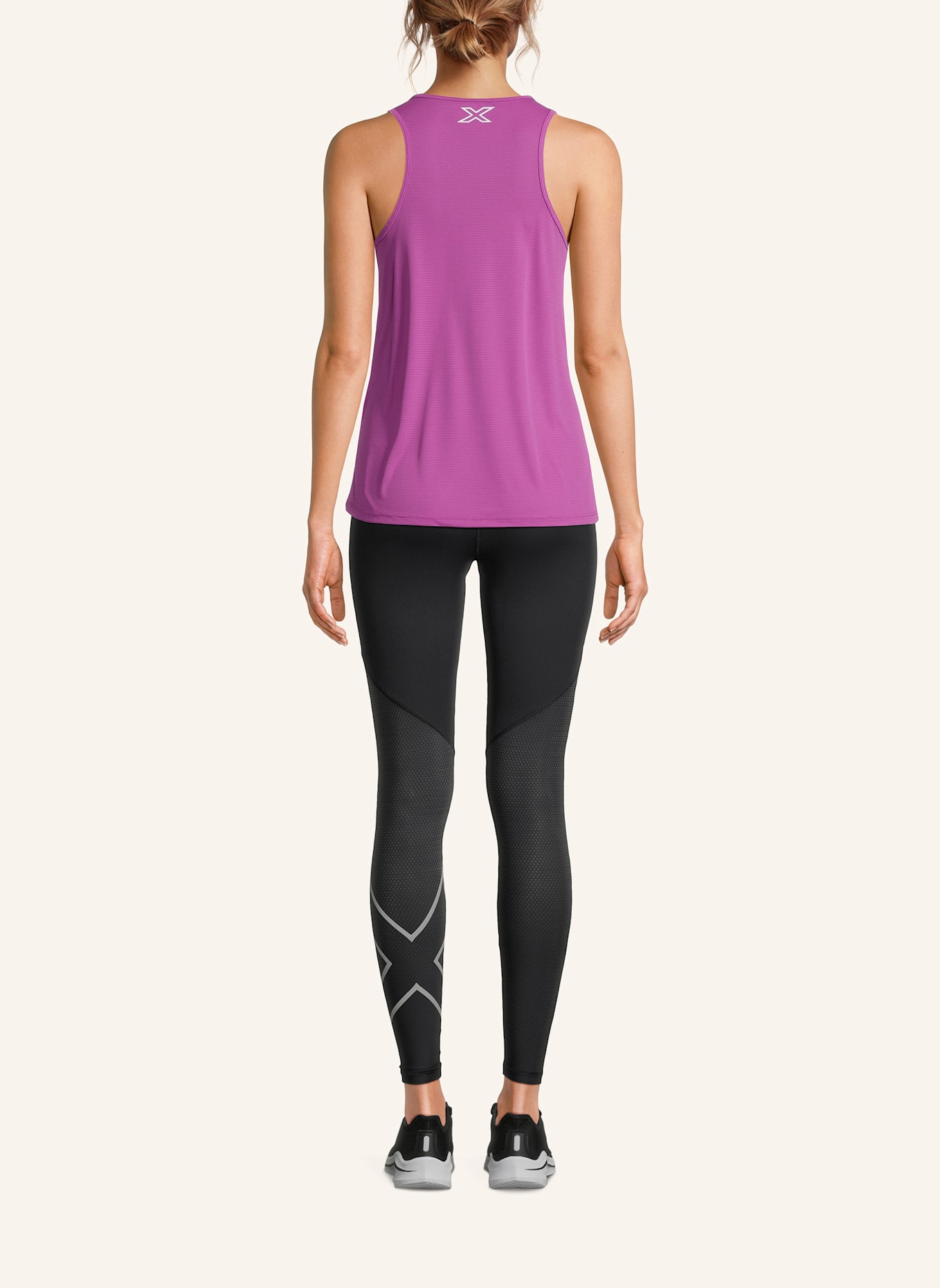 2XU Tanktop AERO SINGLET: ROSA