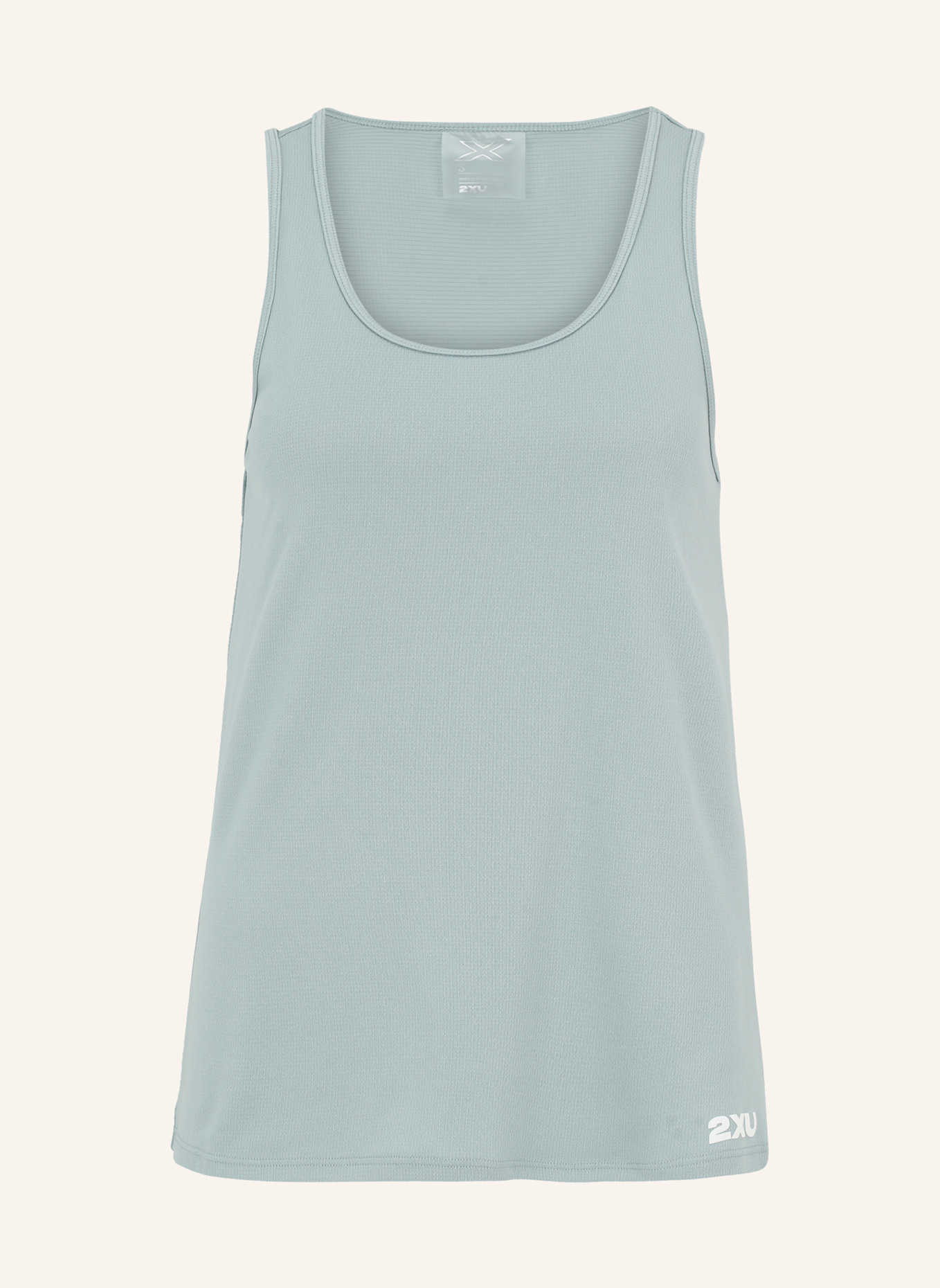 2XU Tanktop AERO SINGLET: BLAUGRAU