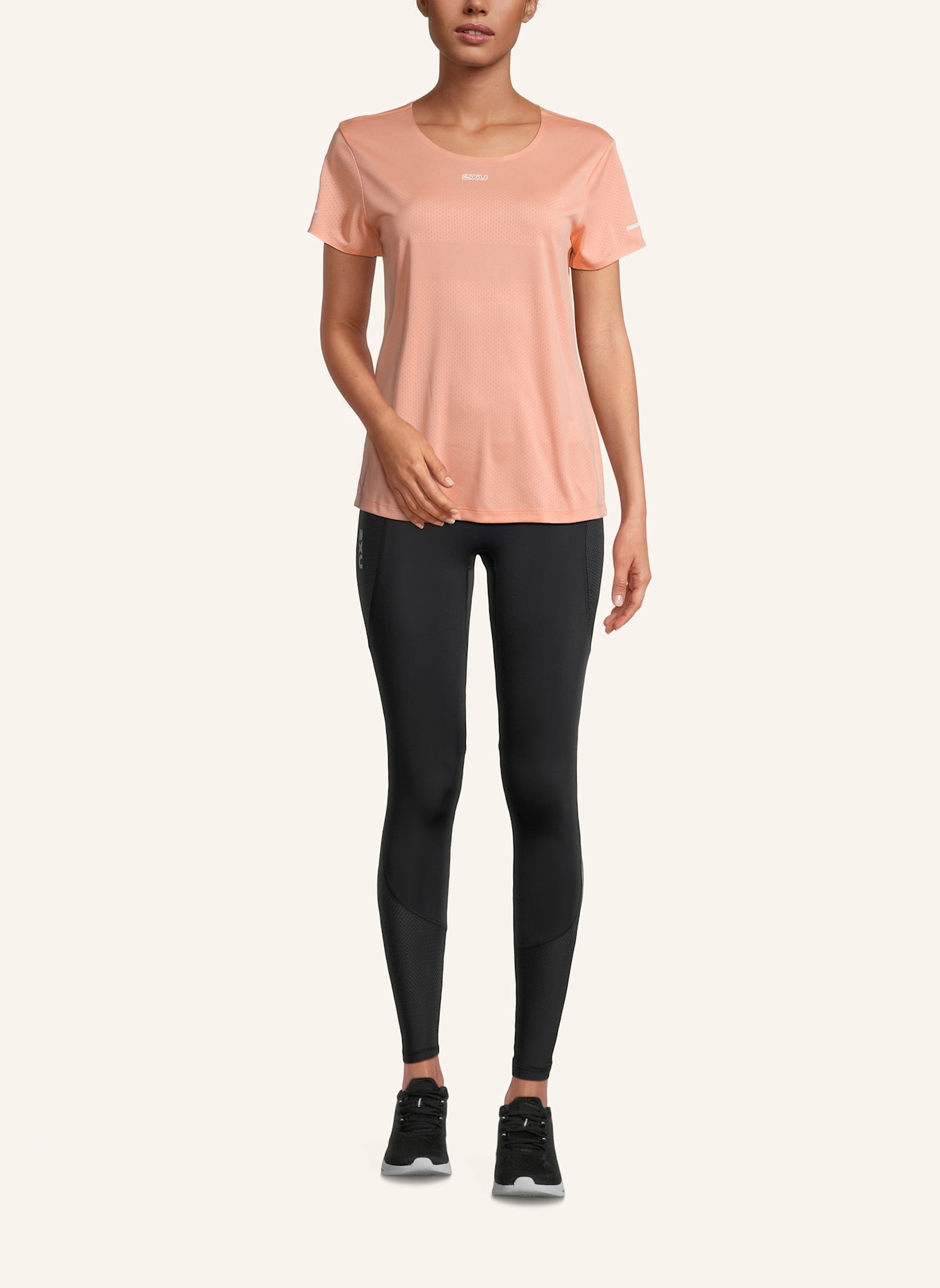 2XU Laufshirt LIGHT SPEED TECH TEE: HELLORANGE