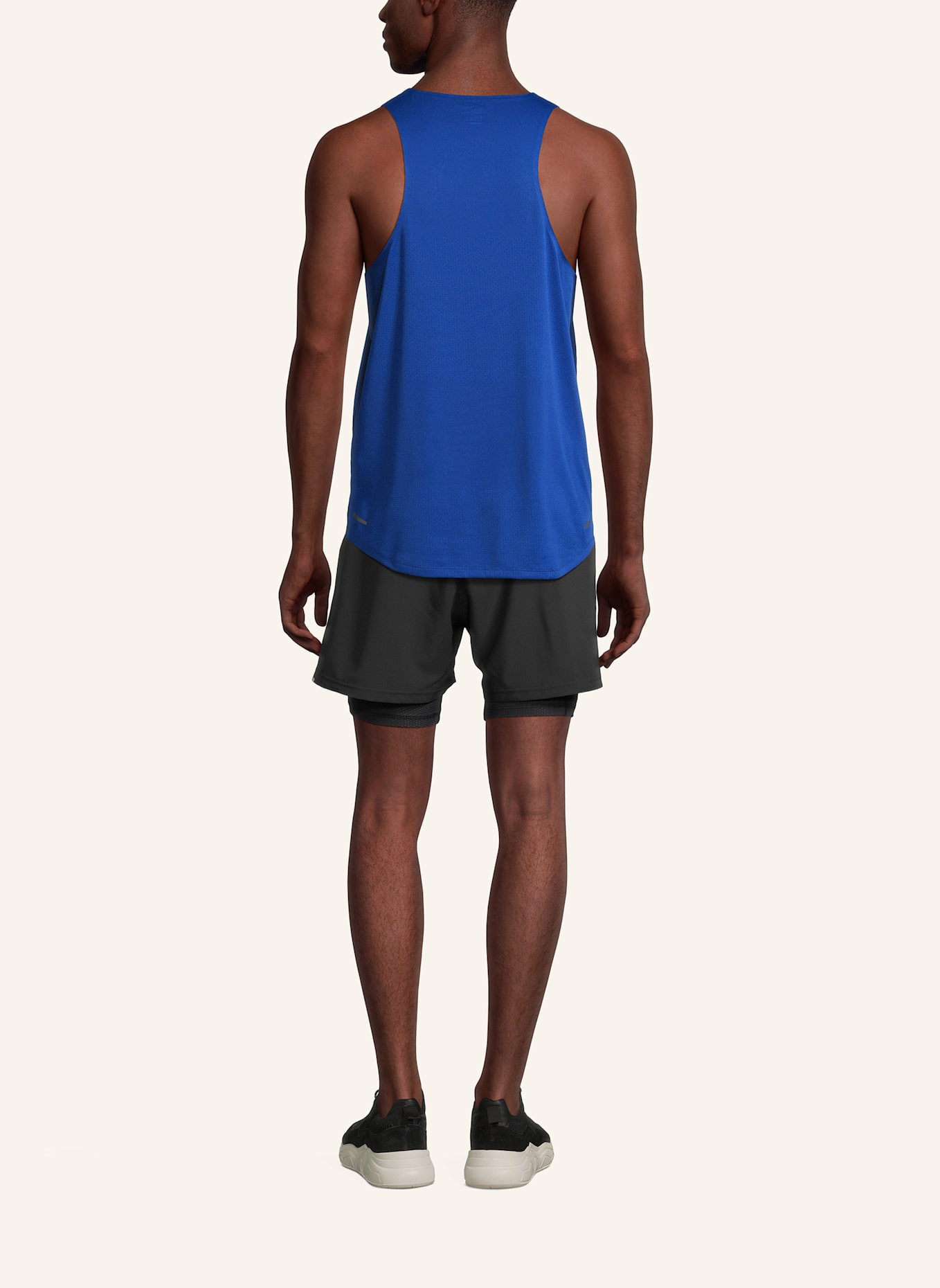 2XU Lauf Tank LIGHT SPEED TECH SINGLET: BLAU