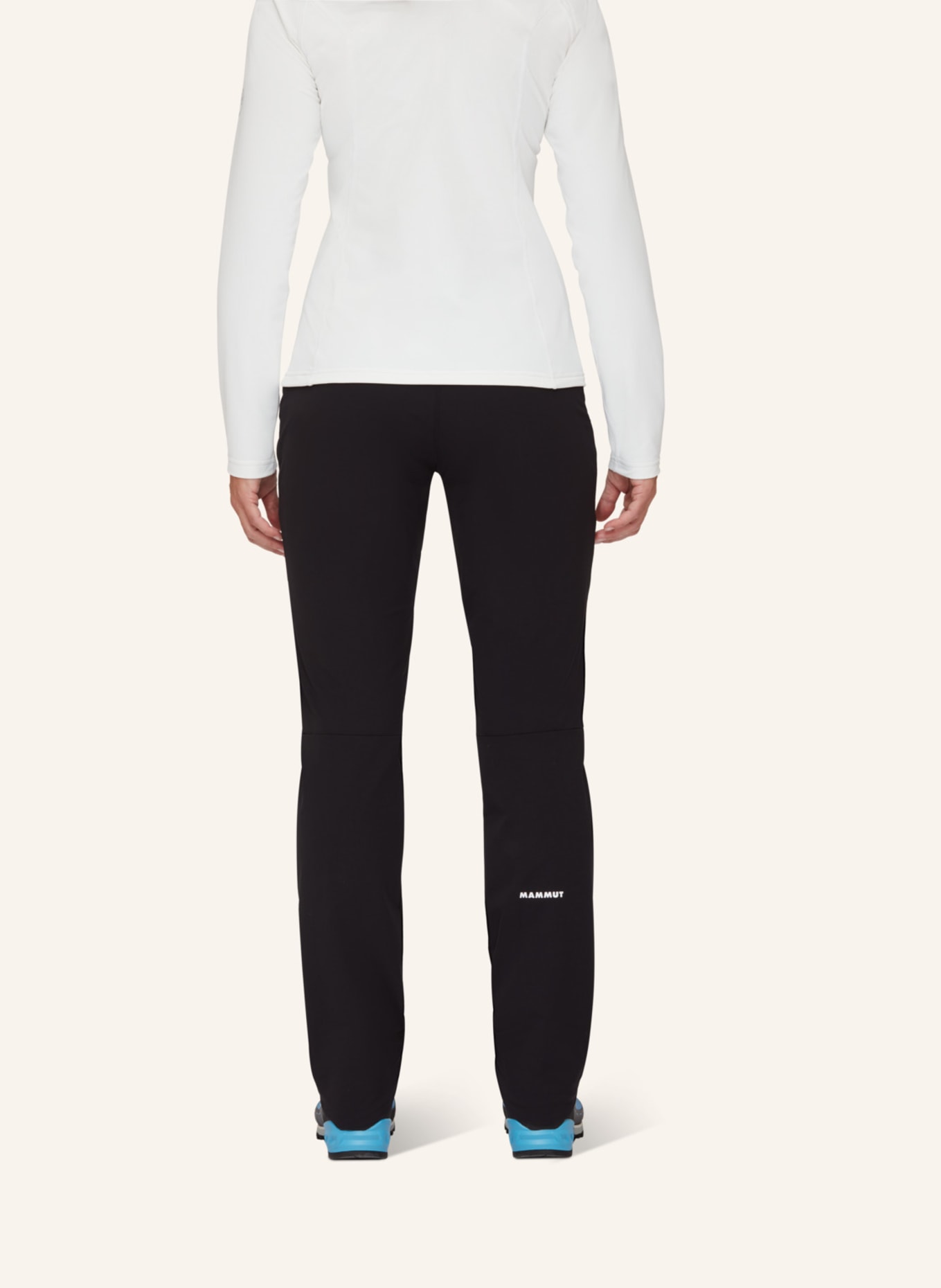 MAMMUT Softshellhose TAISS: SCHWARZ