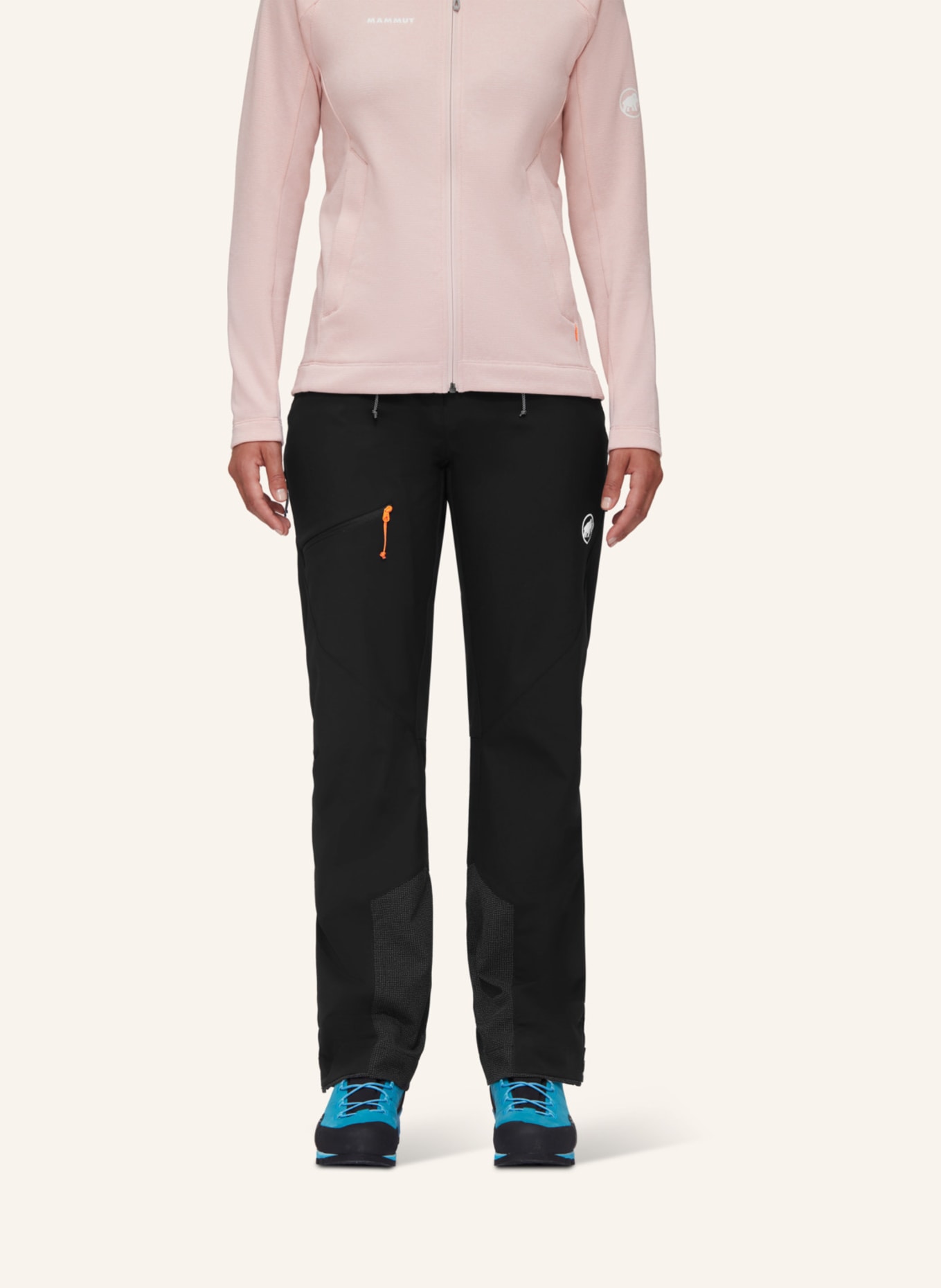 MAMMUT Softshellhose TAISS GUIDE: SCHWARZ