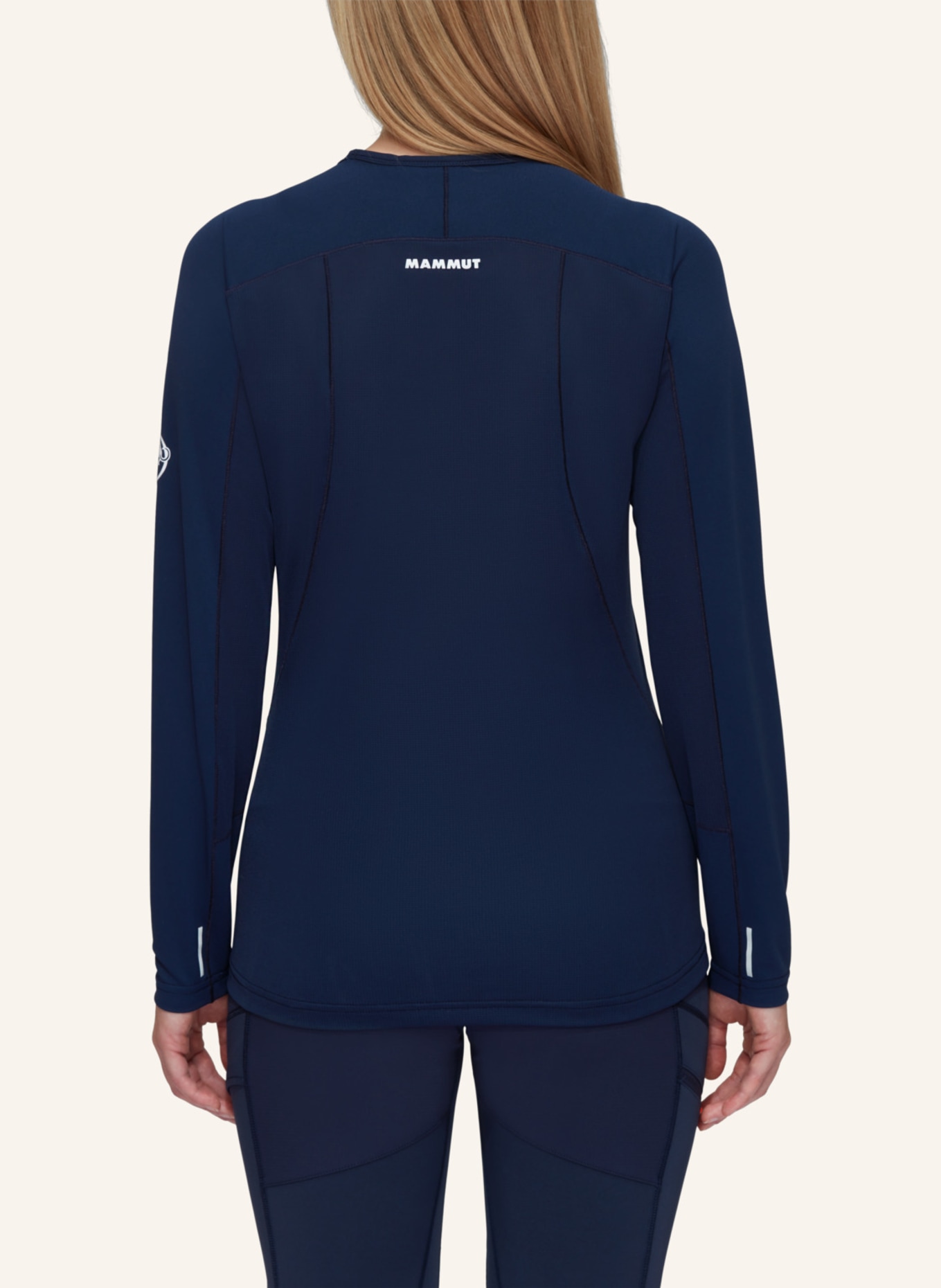 MAMMUT Mammut Aenergy FL Longsleeve Women, Farbe: BLAU (Bild 2)